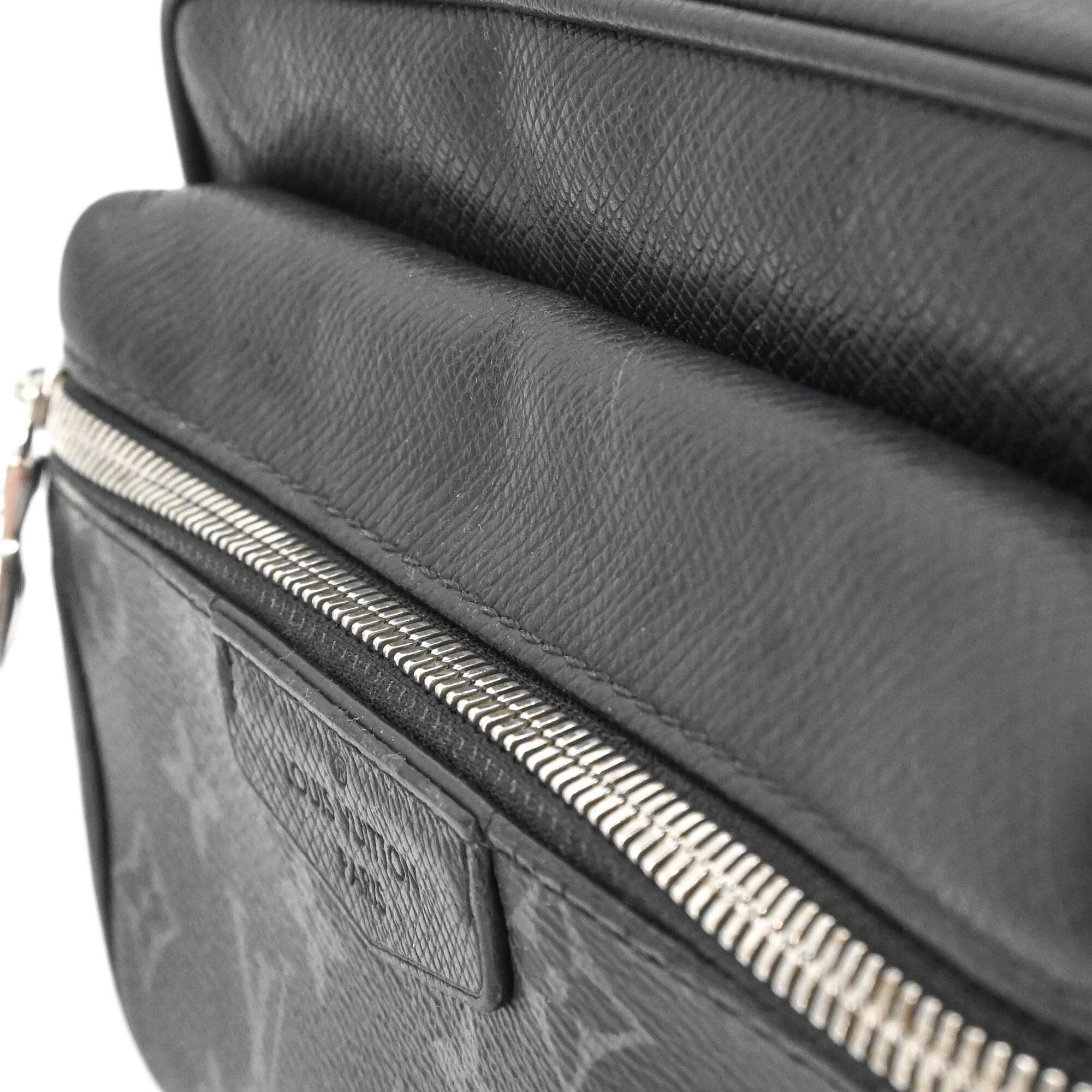 Louis Vuitton Black Noir Taigarama Sling Bag (Pre-Owned)