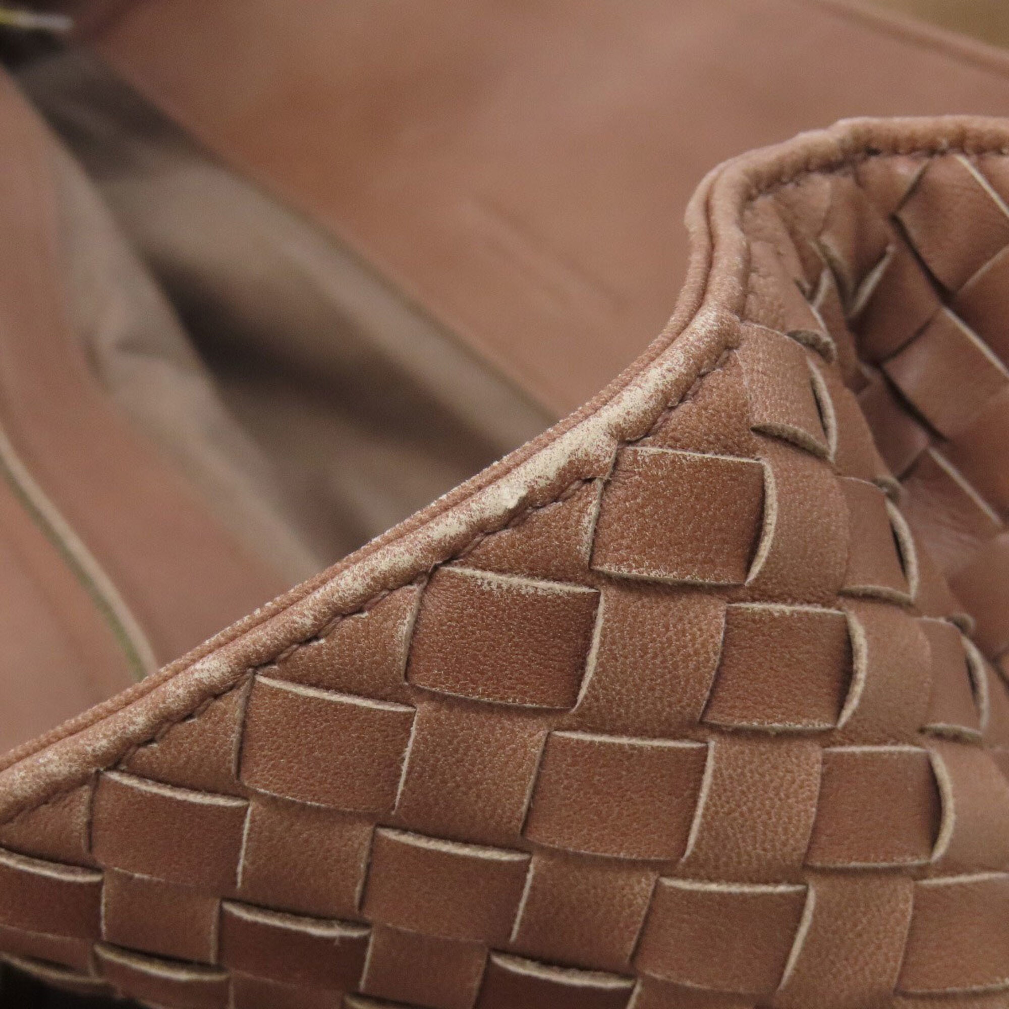 Bottega Veneta Brown Leather Handbag (Pre-Owned)