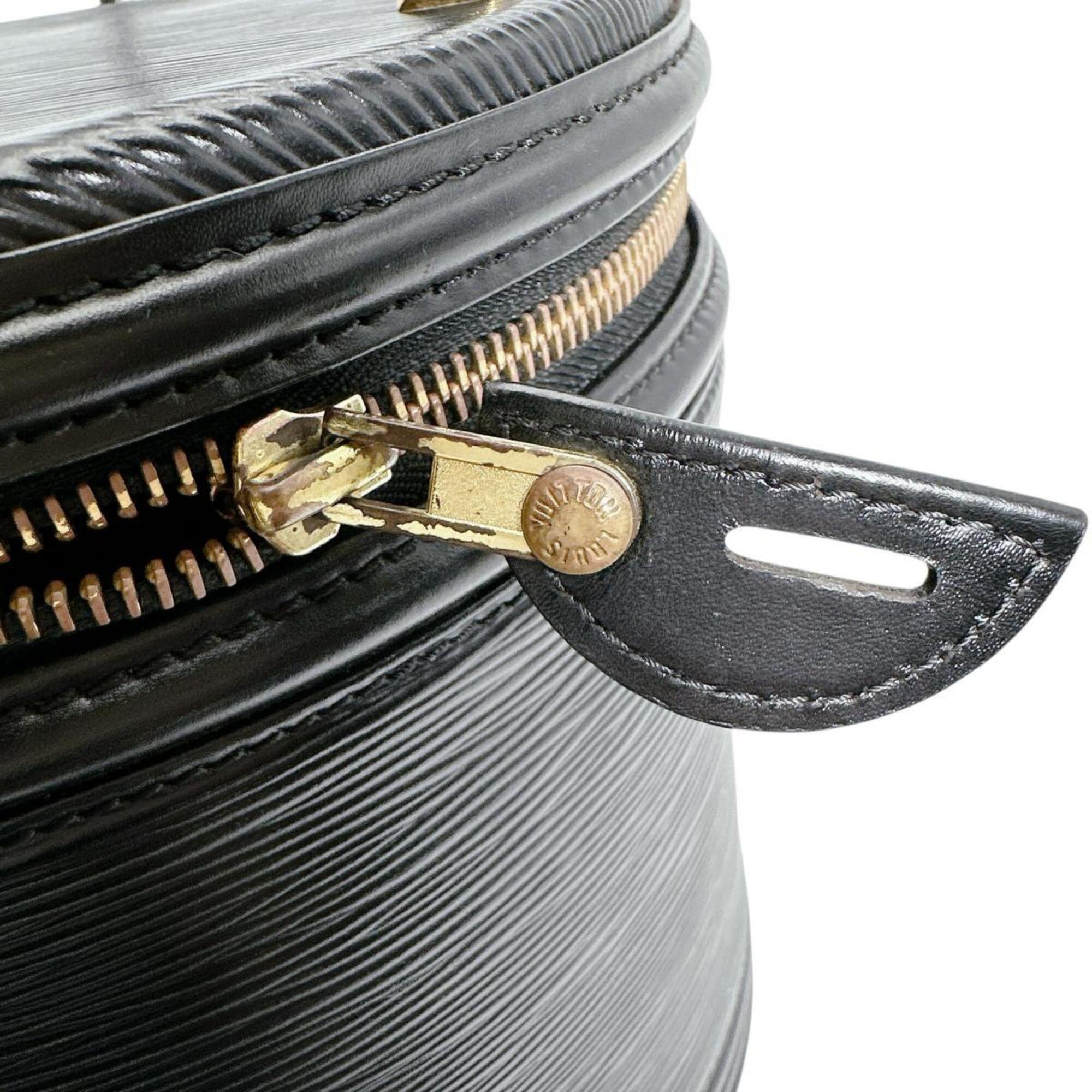 Louis Vuitton Black Epi Leather Handbag (Pre-Owned)