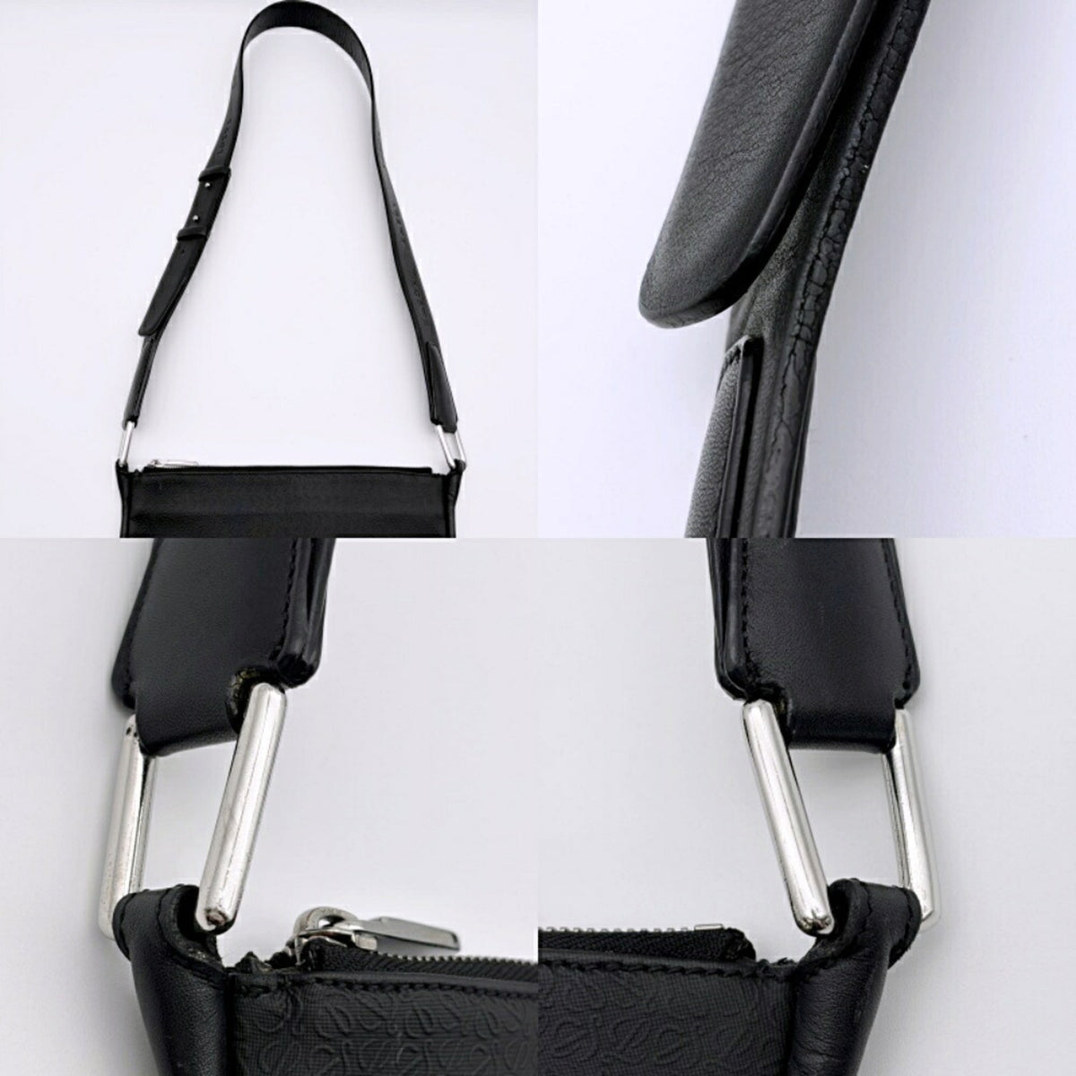 Loewe Black Pvc Leather Shoulder Bag (Pre-Owned)