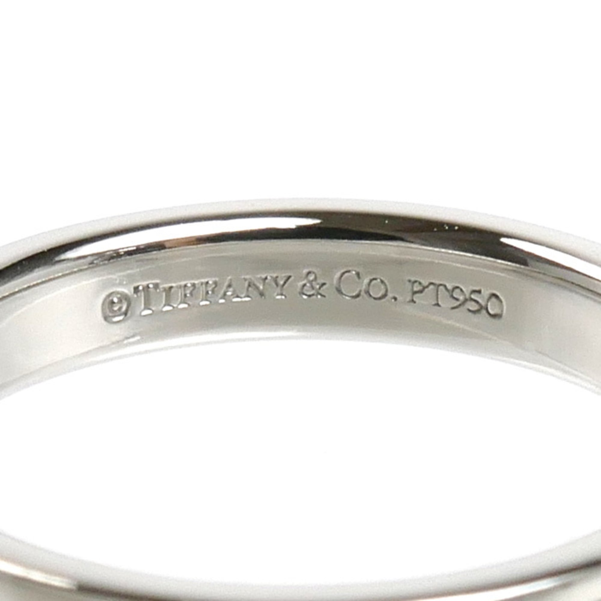 Tiffany Platinum 950 Band Ring (Pre-Owned)