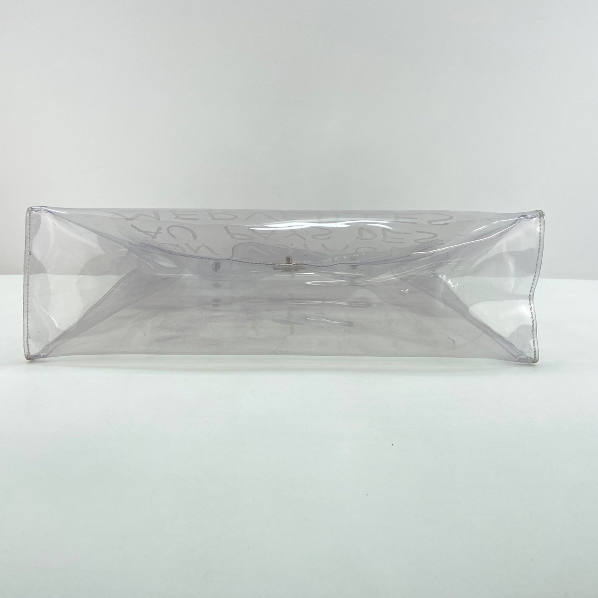 Hermes Clear Vinyl Handbag (Pre-Owned)