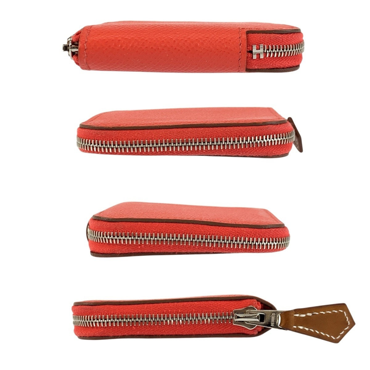 Hermes Epsom Leather Coin Purse/Coin Case (Pre-Owned)