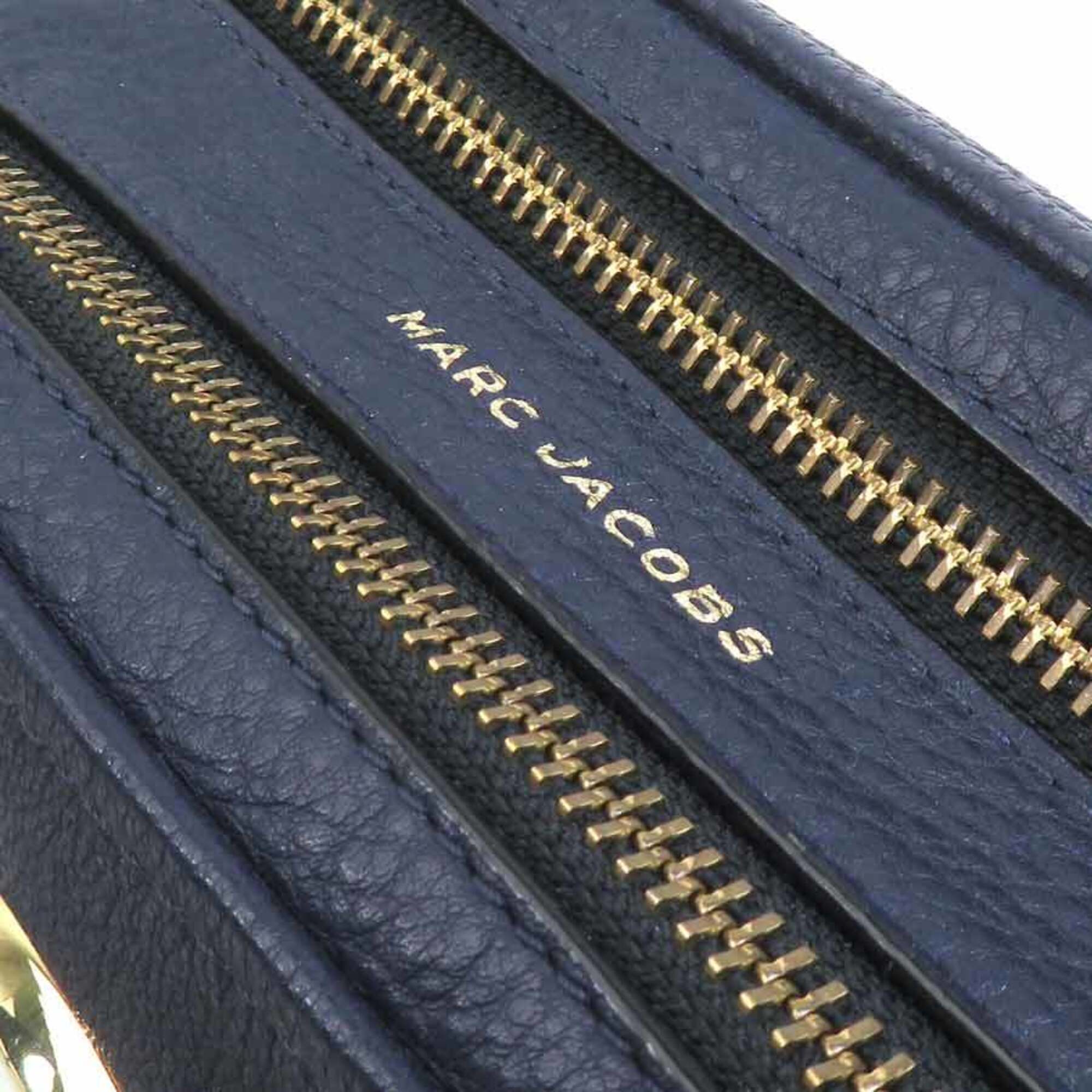 Marc Jacobs Navy Leather Handbag (Pre-Owned)