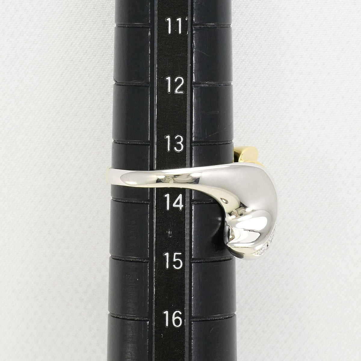 Unbranded Platinum Yellow Gold Yellow Gold (18K) Platinum 900 Band Ring (Pre-Owned)