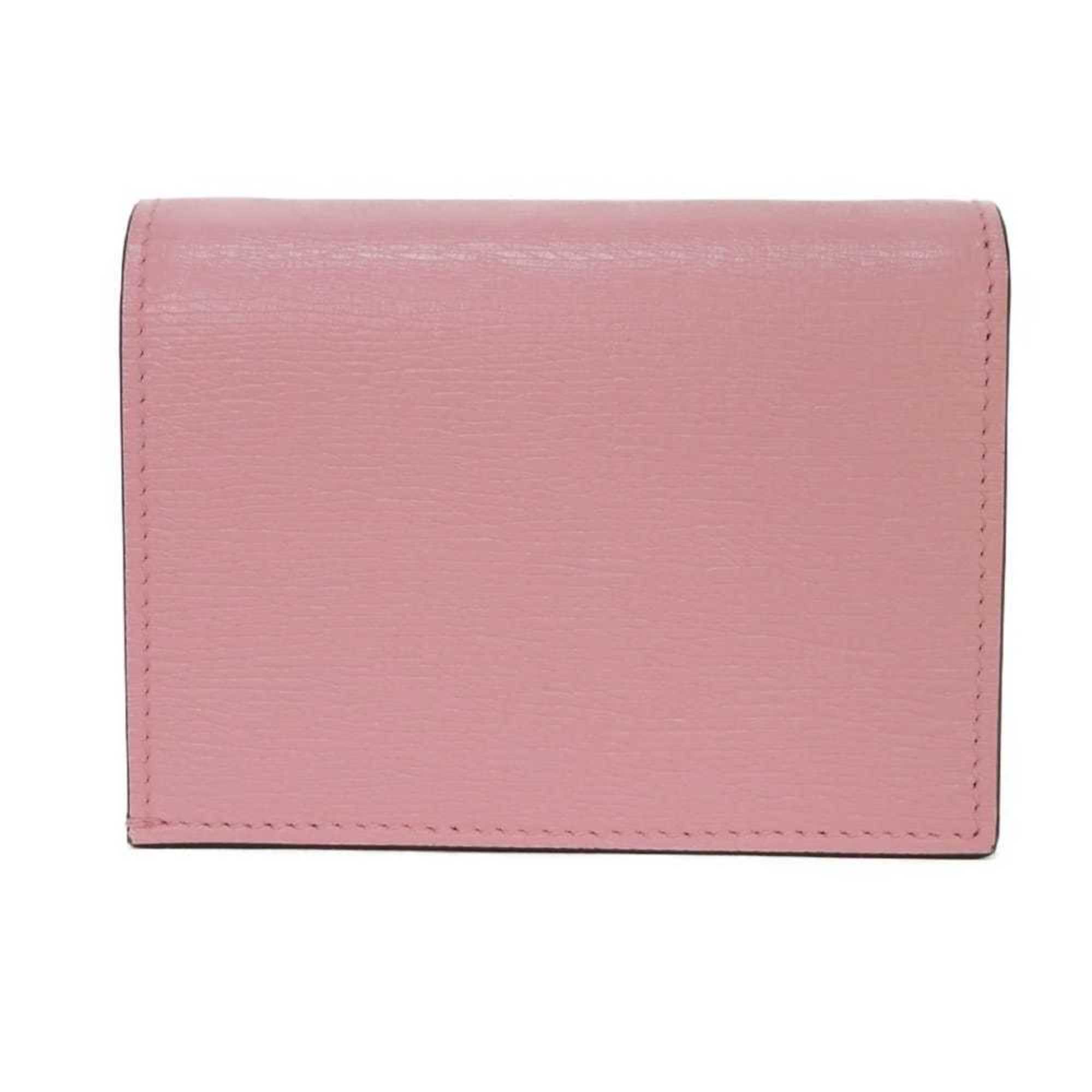 Gucci Light Pink Pink Leather Wallet (Bi-Fold) (Pre-Owned)