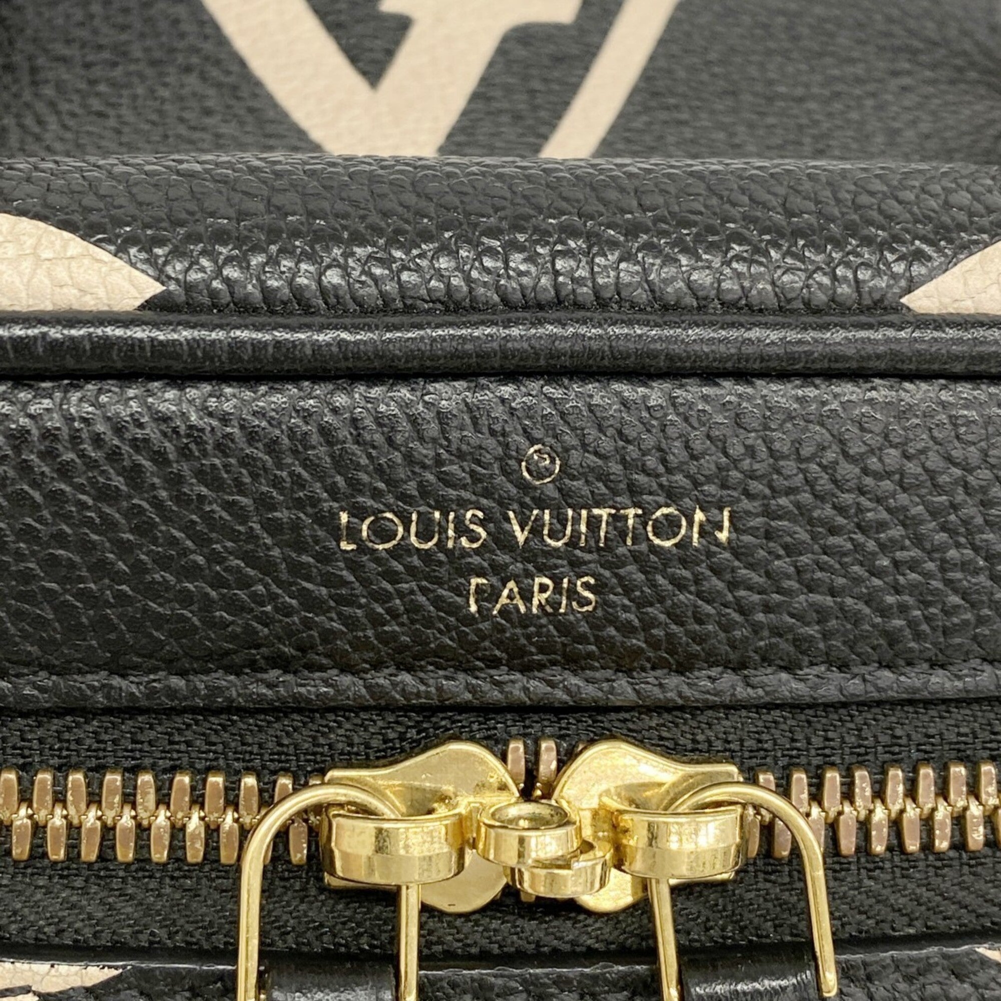 Louis Vuitton Beige Black Vanity Bag (Pre-Owned)