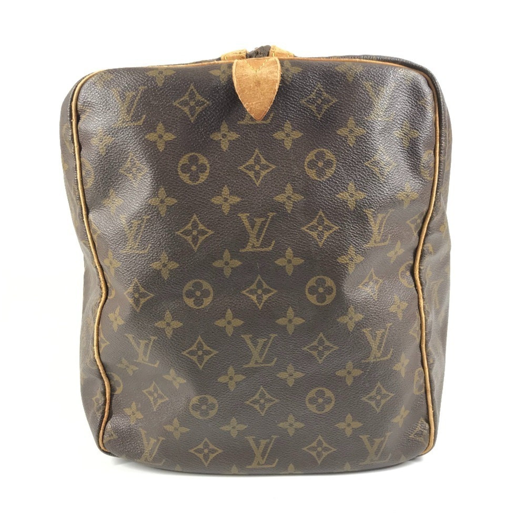 Louis Vuitton Brown Monogram Canvas Boston Bag Handbag (Pre-Owned)