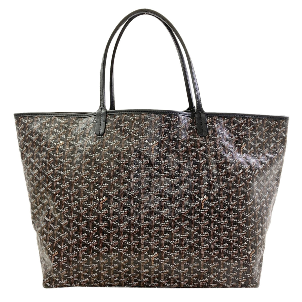 Goyard Black Pvc Tote Bag (Pre-Owned)