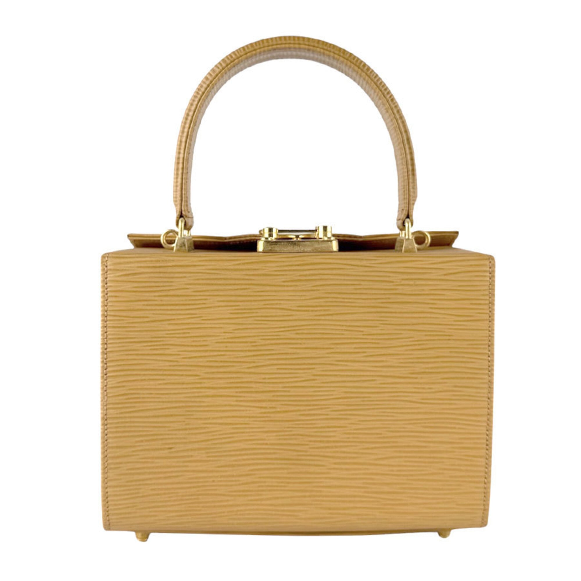 Fendi Beige Leather Handbag (Pre-Owned)