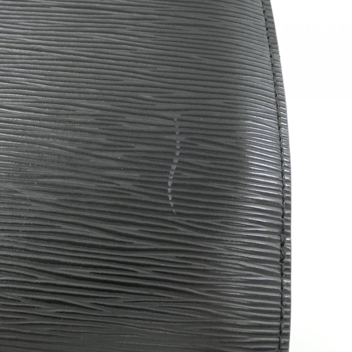 Louis Vuitton Black Leather Handbag (Pre-Owned)