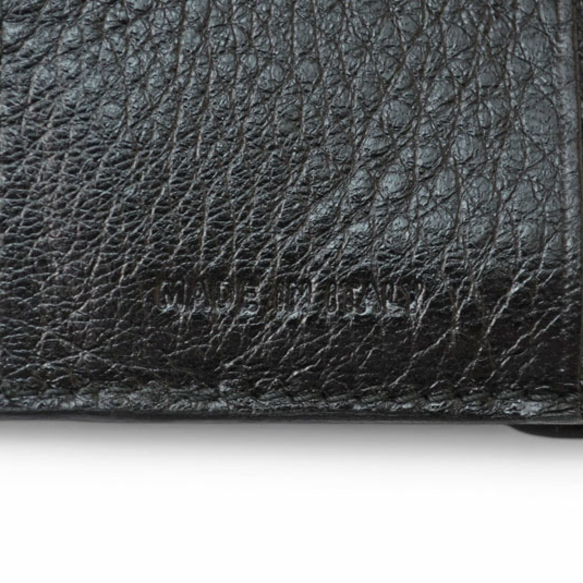 Prada Black Leather Wallet (Tri-Fold) (Pre-Owned)