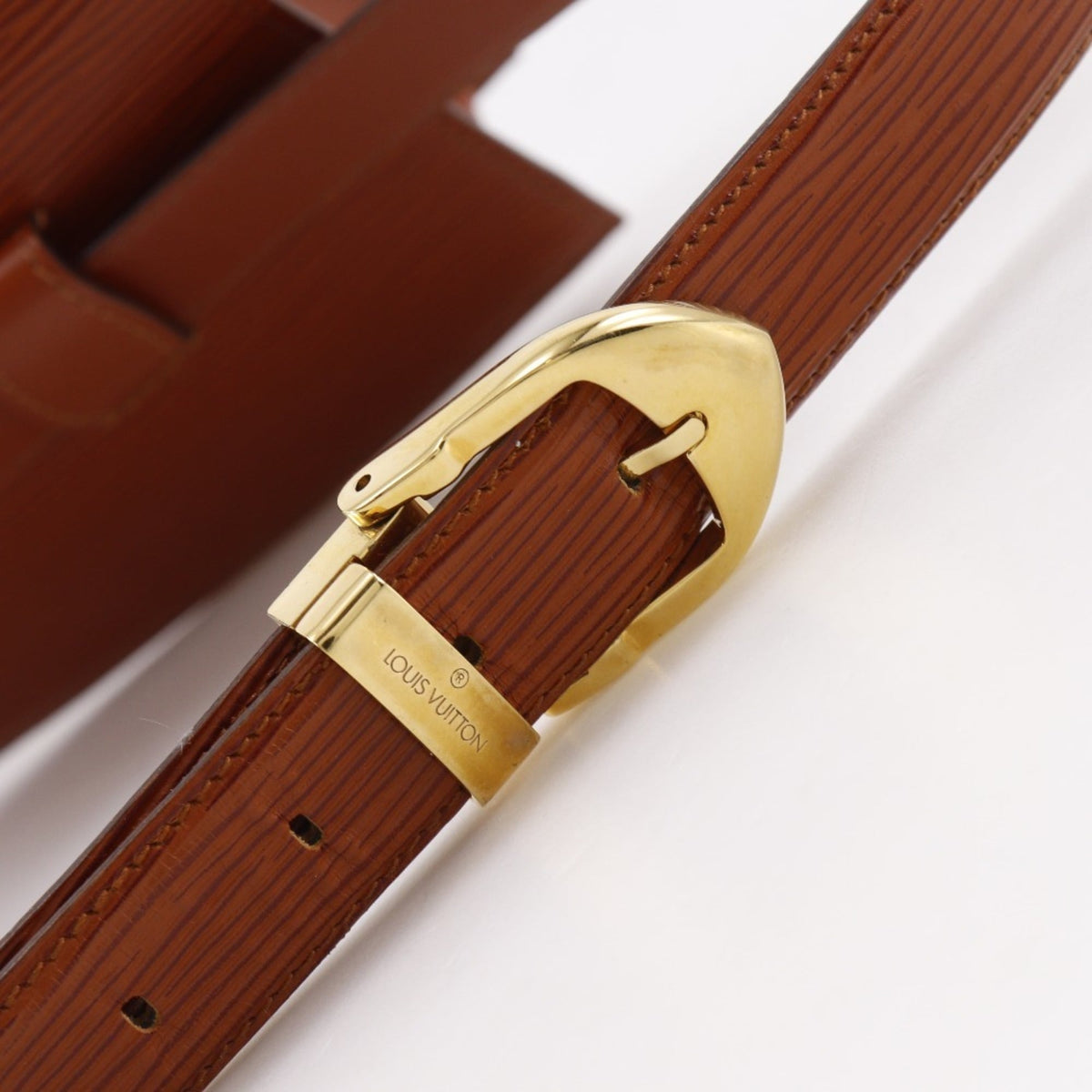 Louis Vuitton Brown Epi Leather Fanny Pack Pochette (Pre-Owned)