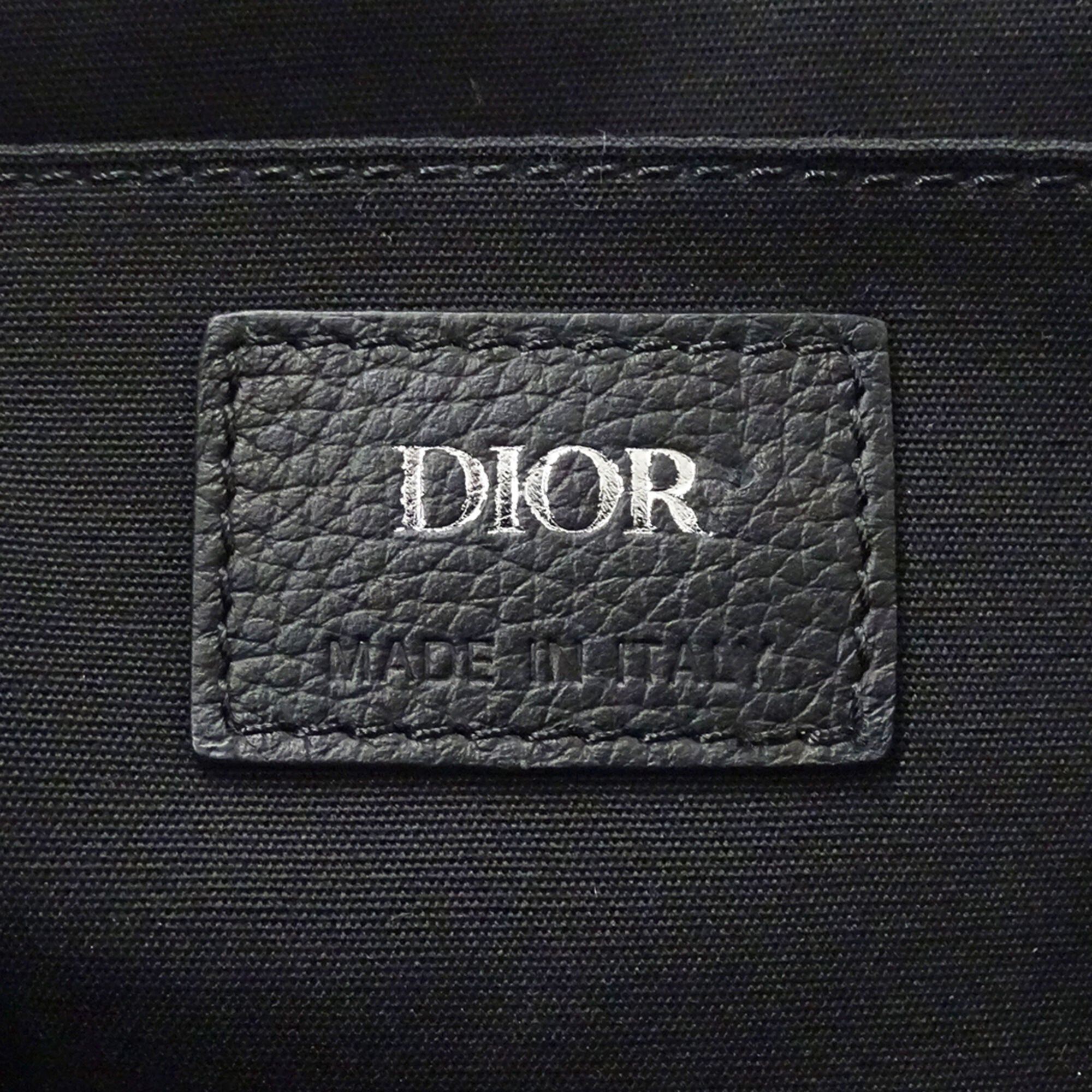 Christian Dior Brown Jacquard Handbag Messenger Bag Shoulder Bag (Pre-Owned)