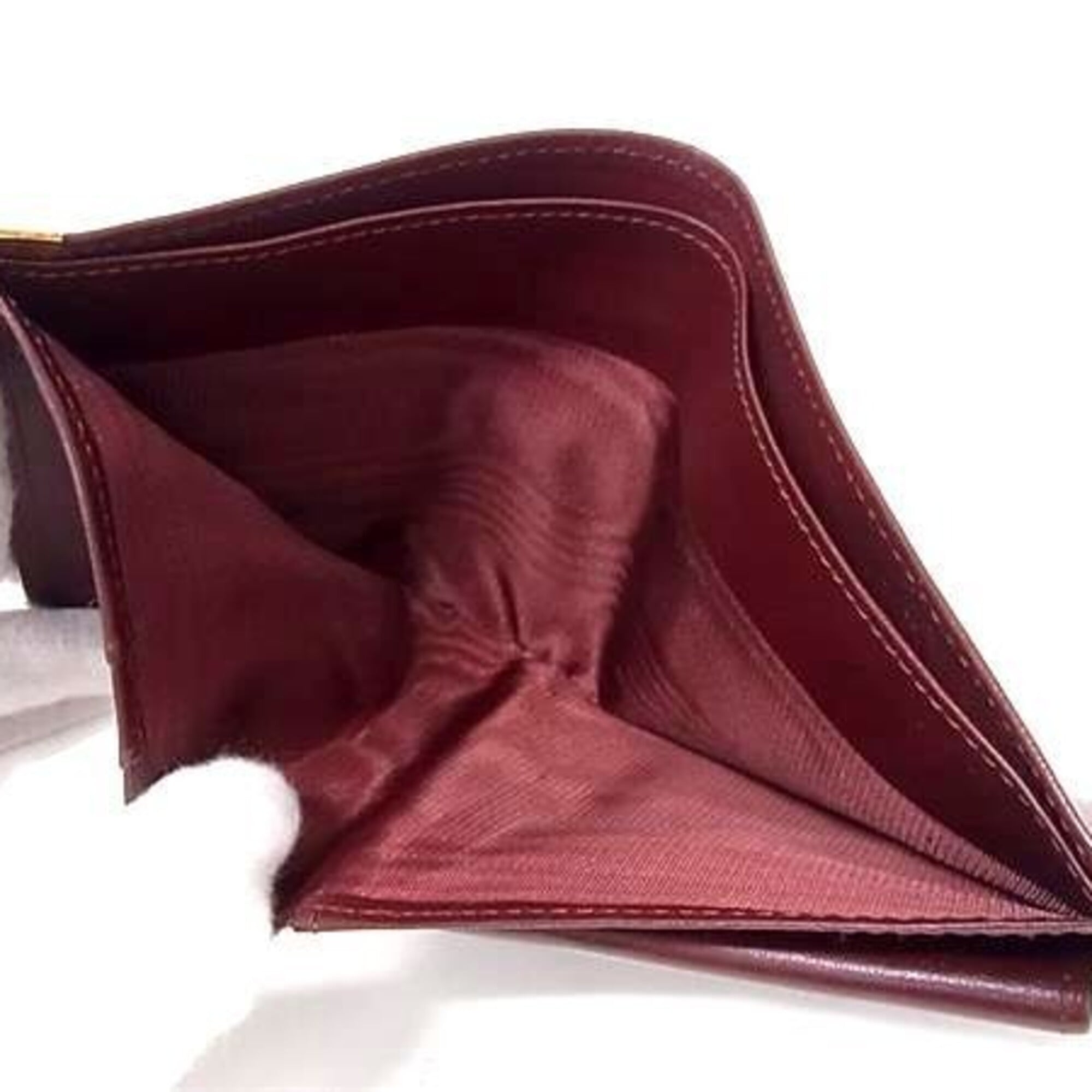 Cartier Bordeaux Wallet (Bi-Fold) (Pre-Owned)