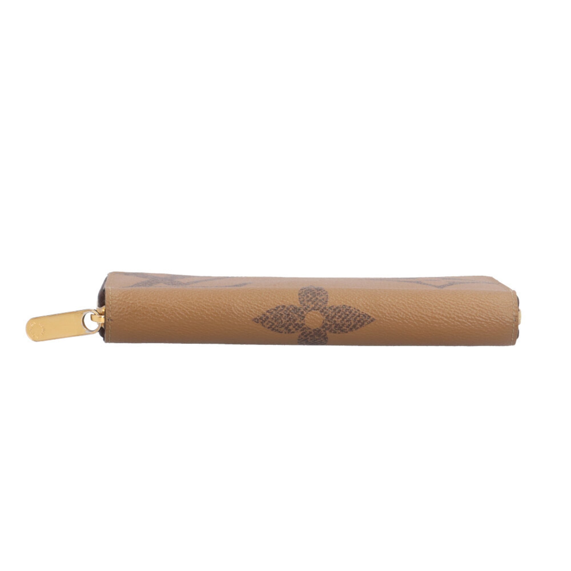 Louis Vuitton Brown Monogram Long Wallet (Bi-Fold) (Pre-Owned)