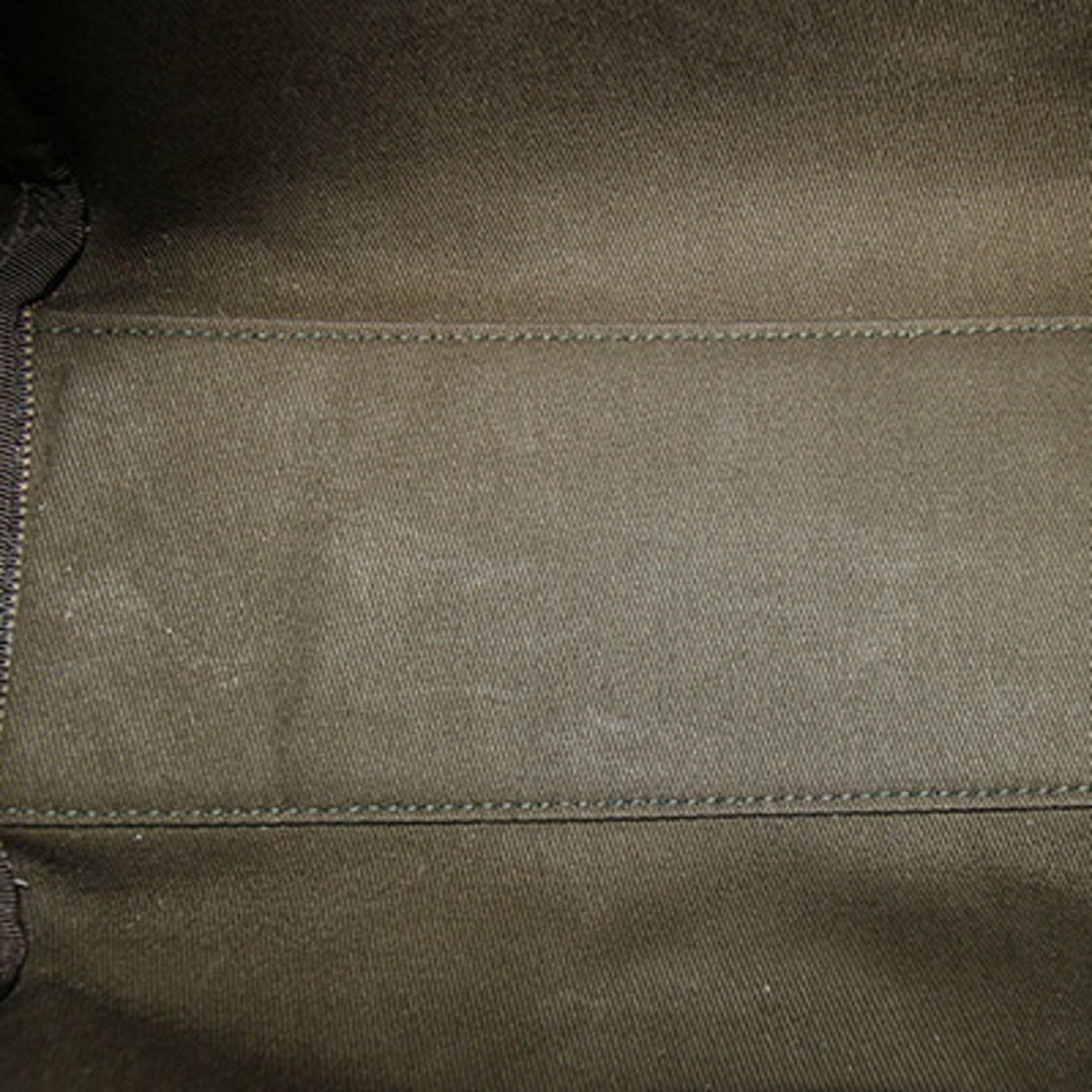 Burberry Green Olive Pvc Leather Handbag (Pre-Owned)