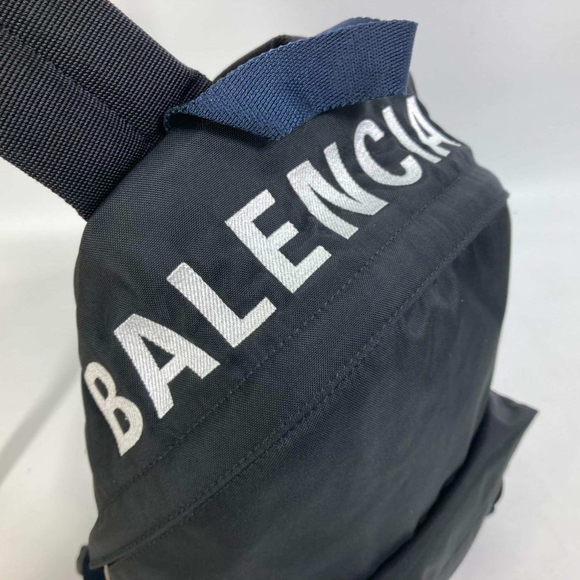 Balenciaga Black Cloth Backpack (Pre-Owned)