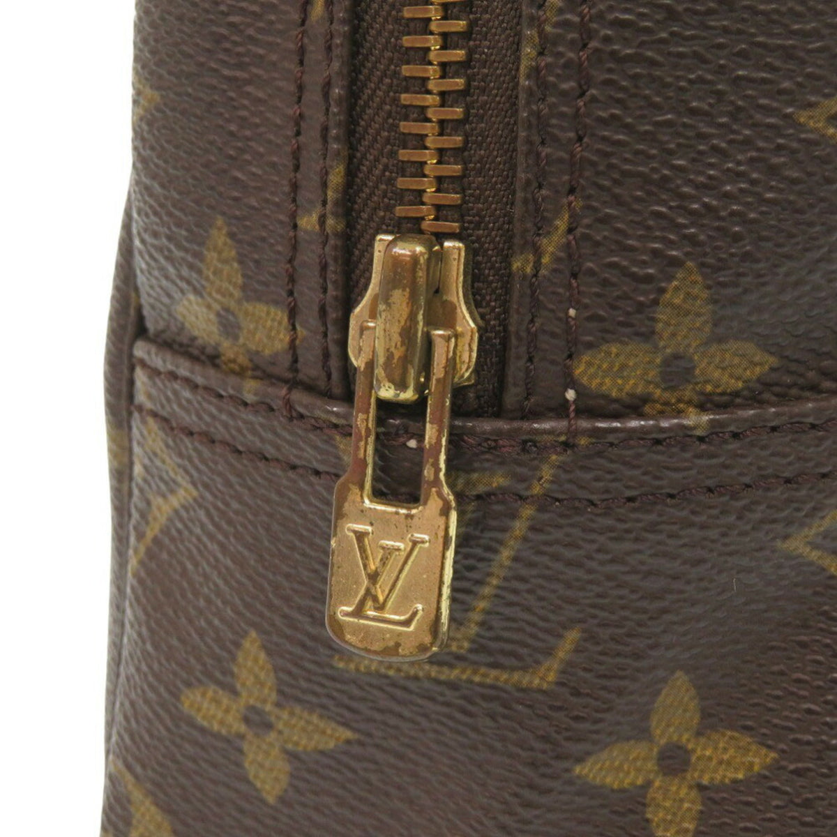Louis Vuitton Brown Monogram Monogram Pouch (Pre-Owned)