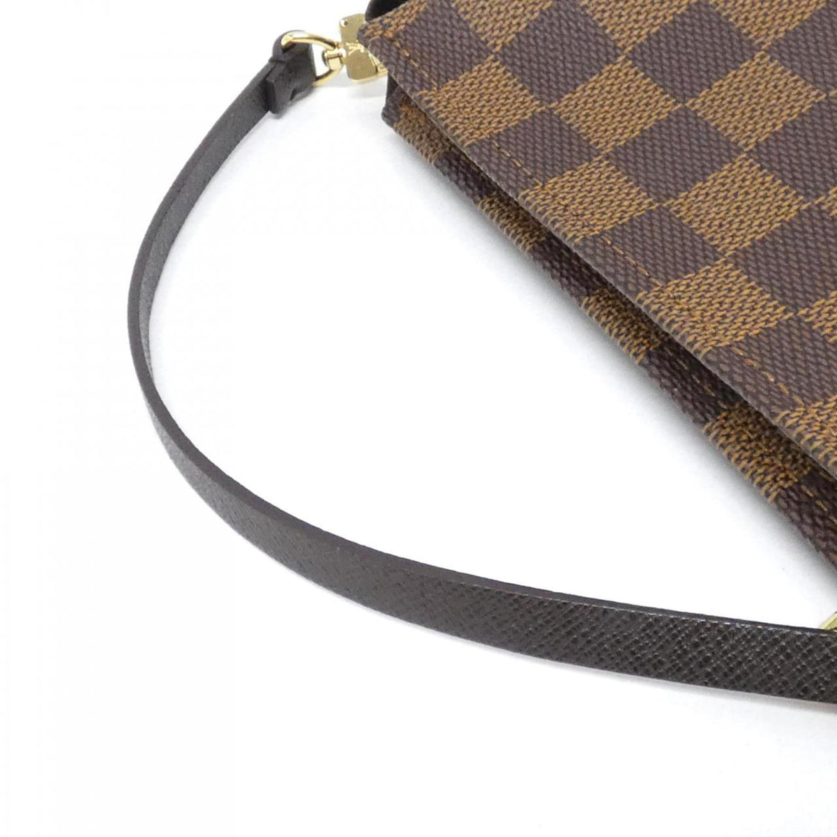 Louis Vuitton Ebene Coated Canvas Pouch (Pre-Owned)