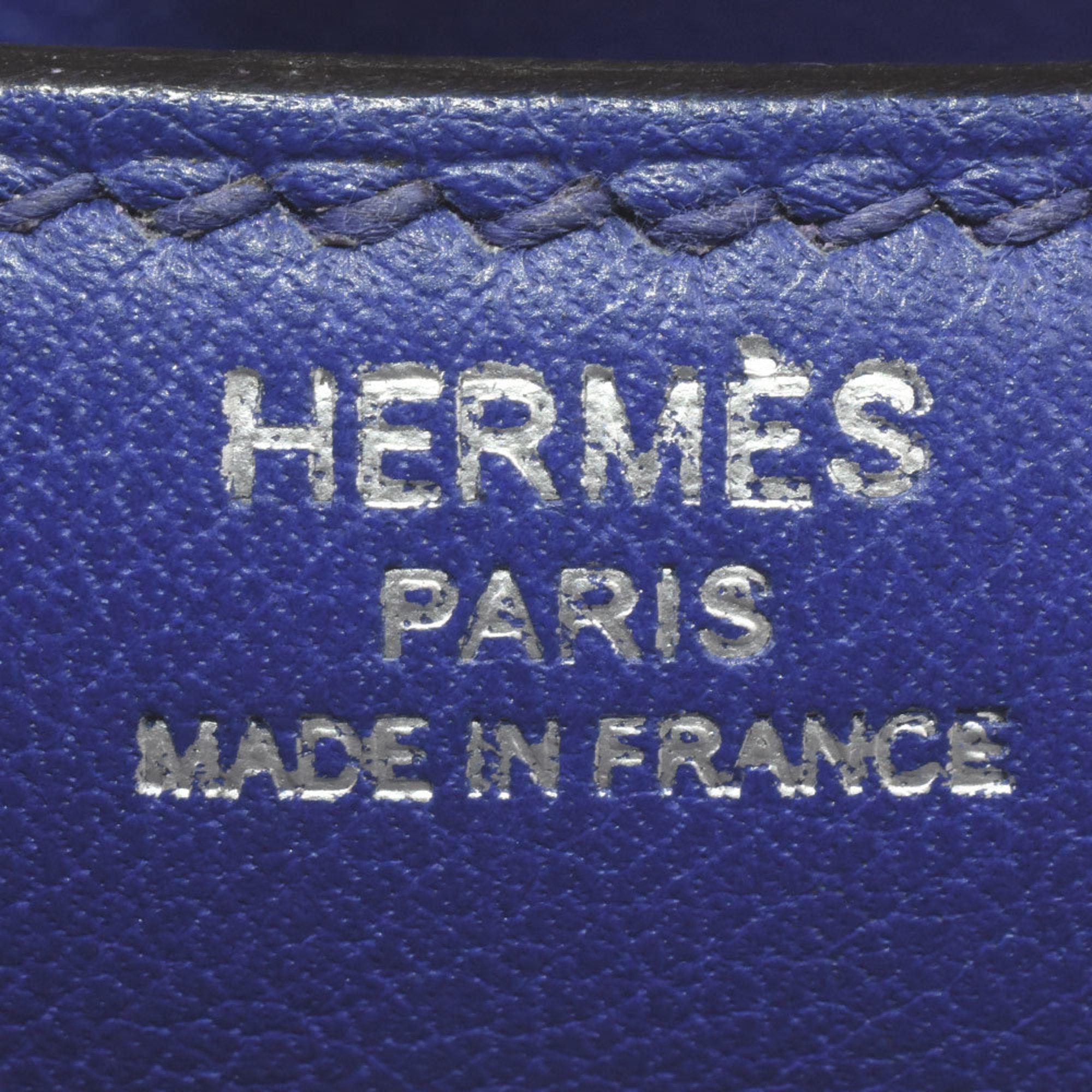 Hermes Constance Blue Blue Electric Swift Leather Shoulder Bag (Pre-Owned)