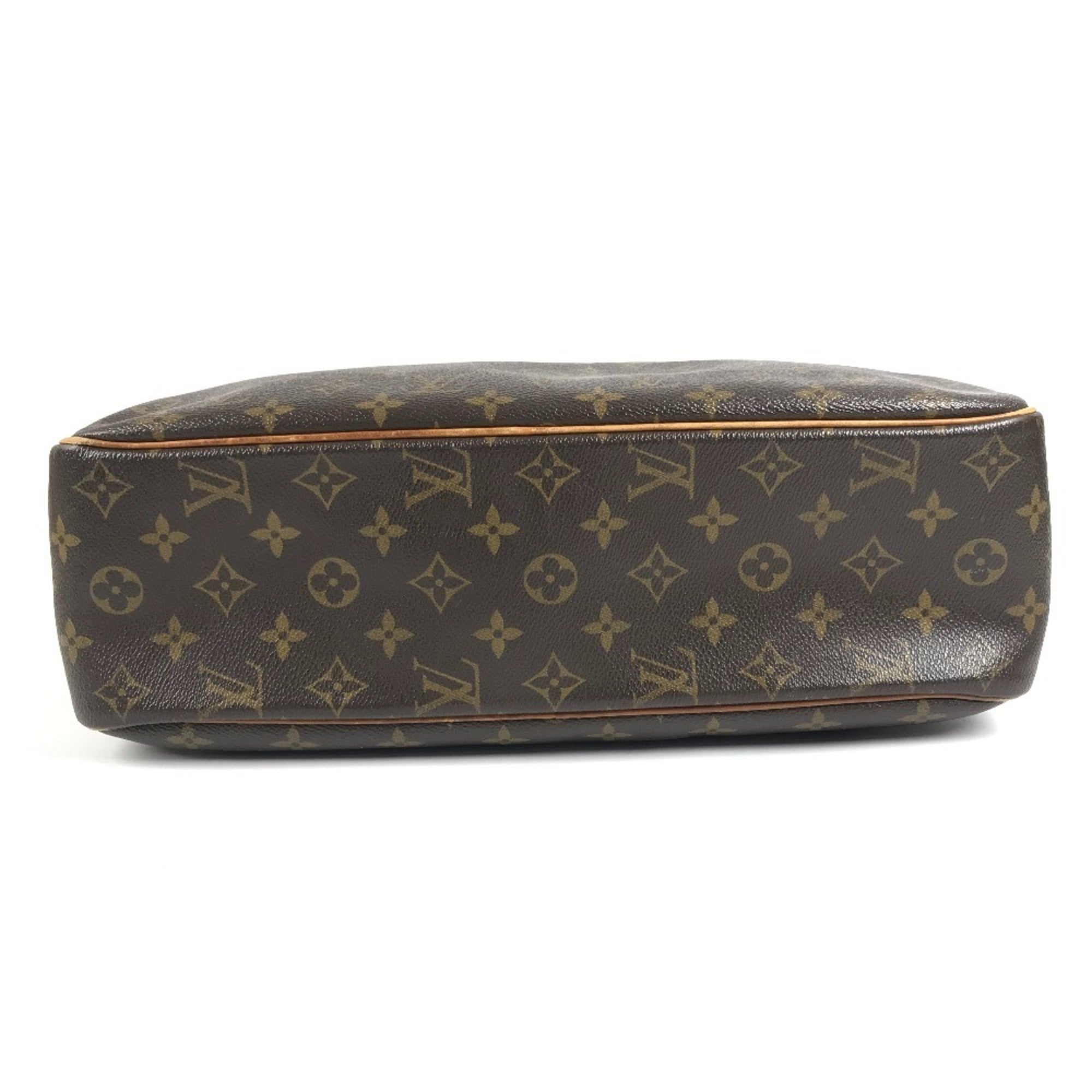 Louis Vuitton Brown Monogram Canvas Shoulder Bag Tote Bag (Pre-Owned)