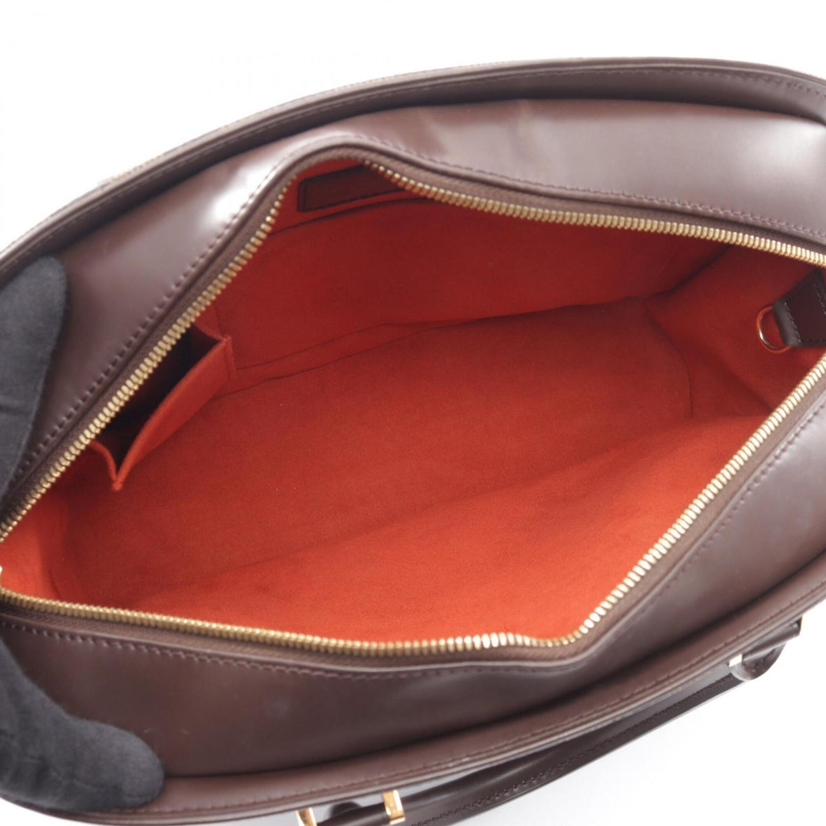 Louis Vuitton Brown Coated Canvas Leather Handbag (Pre-Owned)