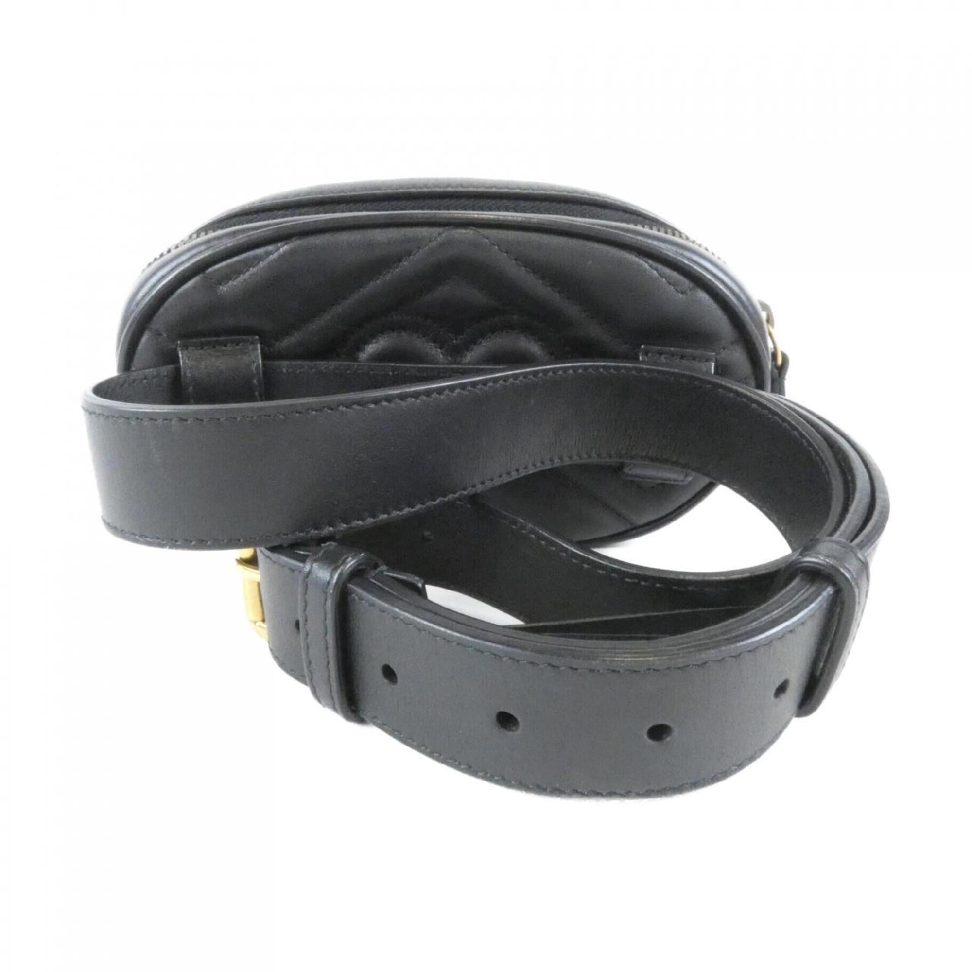 Gucci Black Quilting Leather (Pre-Owned)