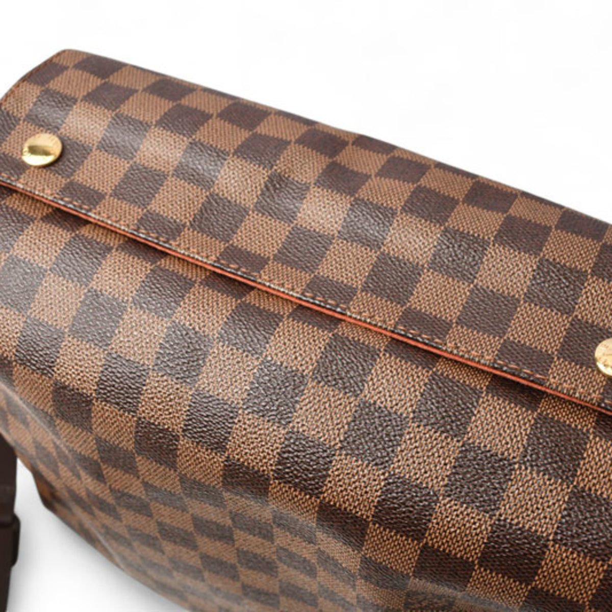 Louis Vuitton Damier Brown Damier Canvas Coated Canvas Shoulder Bag (Pre-Owned)
