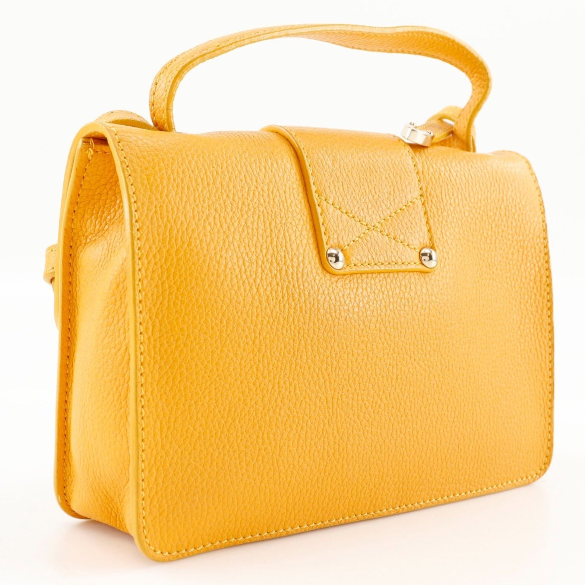 Jimmy Choo Yellow Leather Handbag (Pre-Owned)