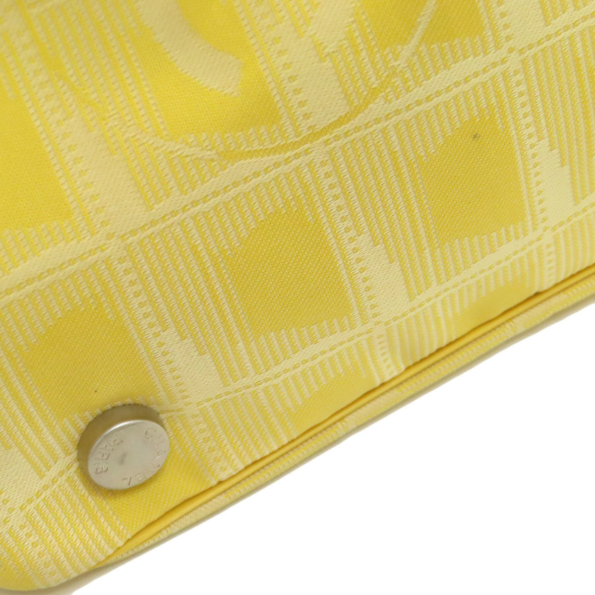 Chanel Yellow Nylon Tote Bag (Pre-Owned)