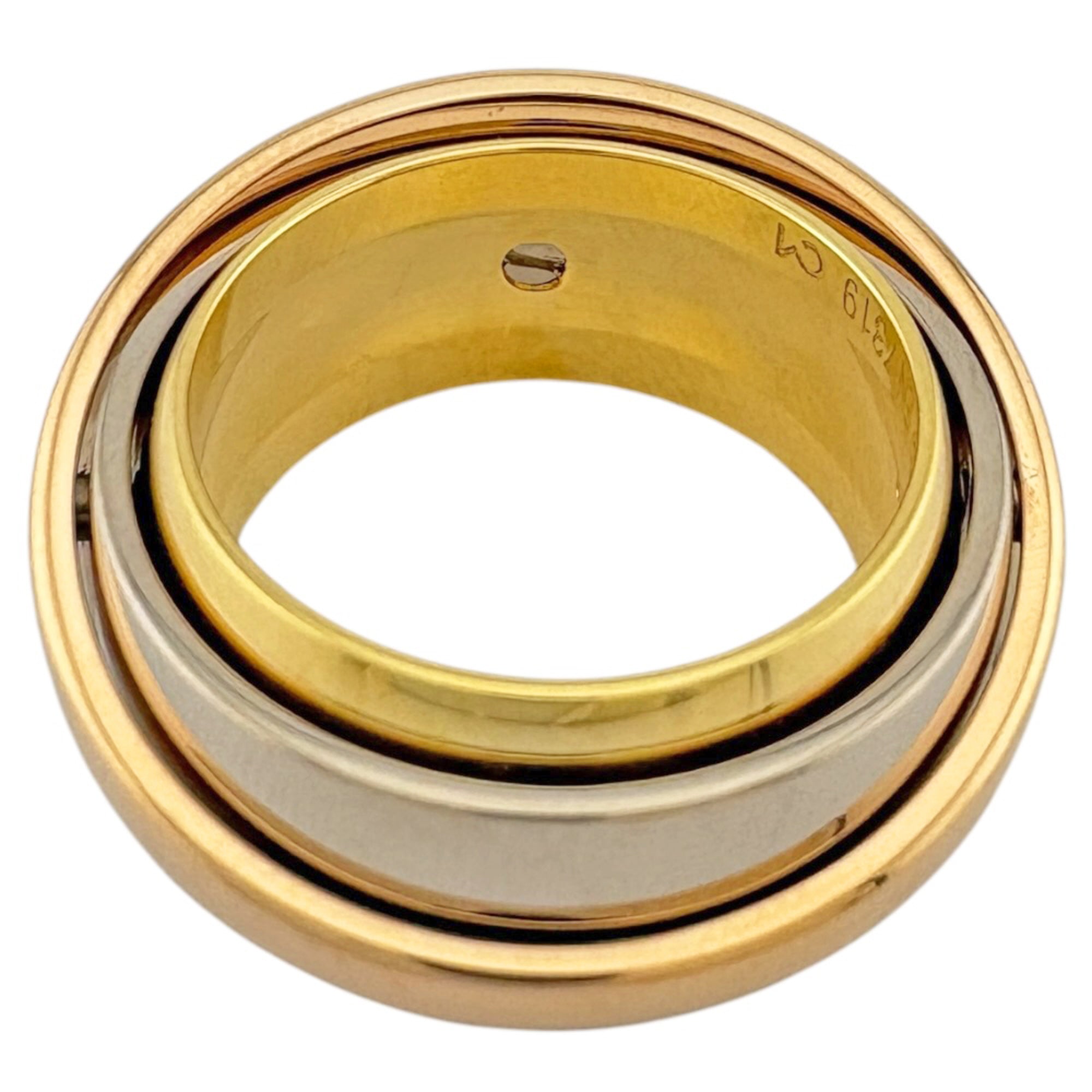Cartier Yellow Gold (18K) Pink Gold (18K) White Gold (18K) Band Ring (Pre-Owned)
