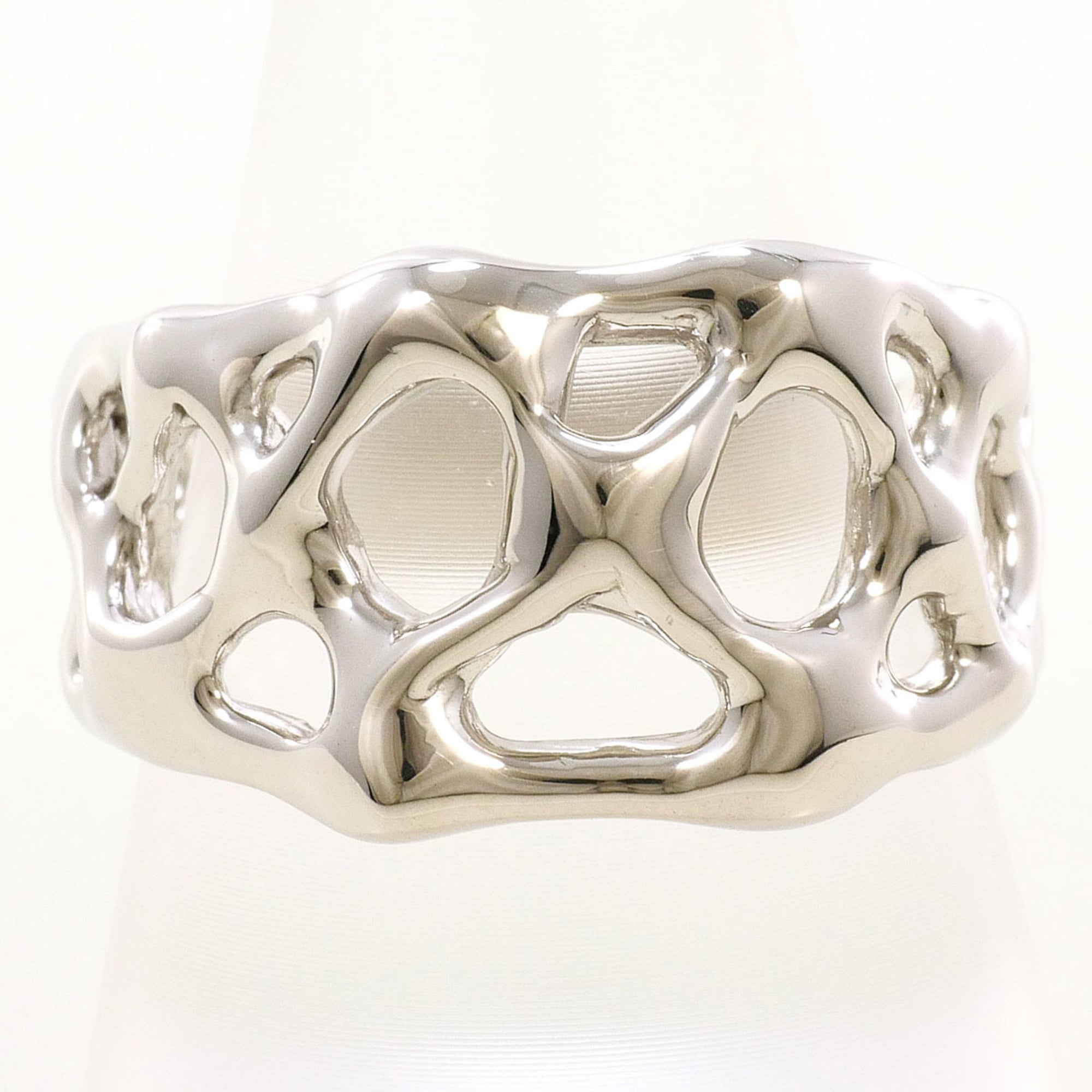 Unbranded White Gold White Gold (18K) Band Ring (Pre-Owned)