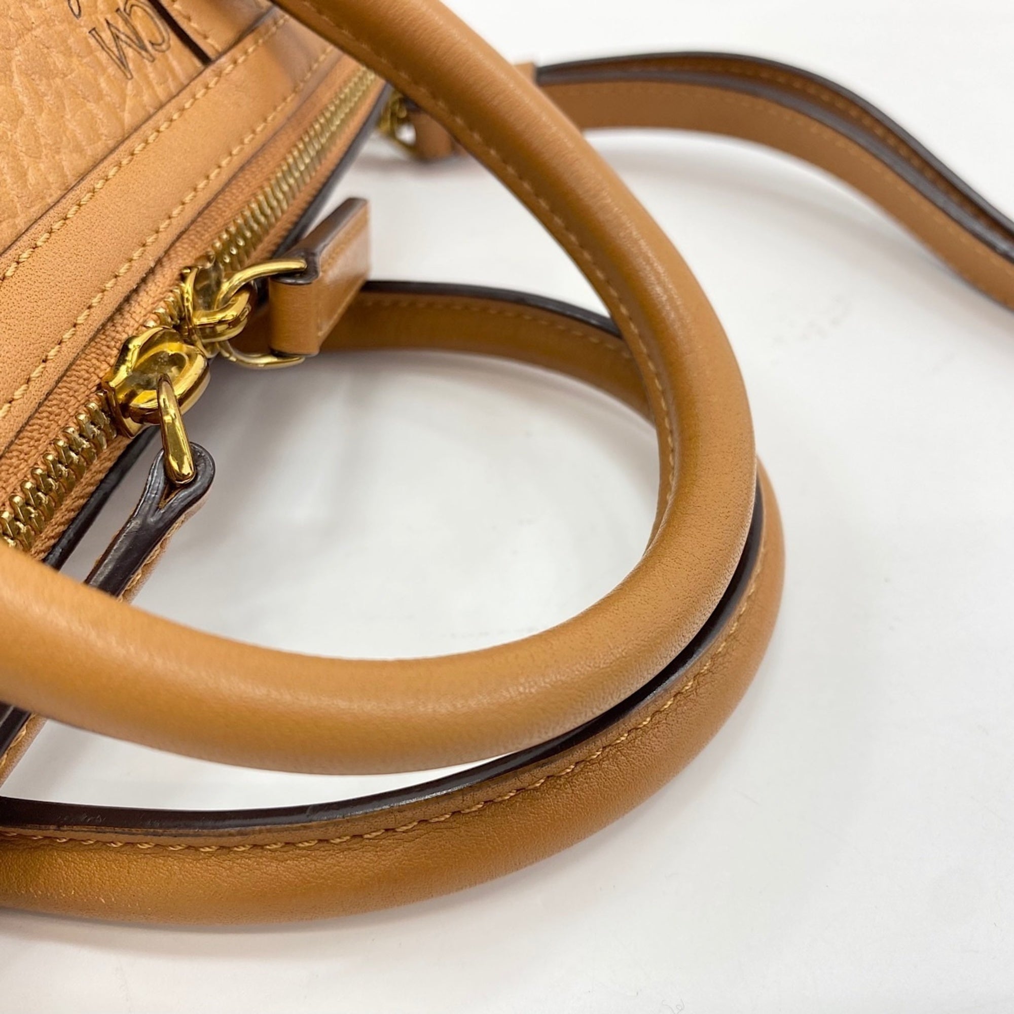 Mcm Brown Handbag (Pre-Owned)