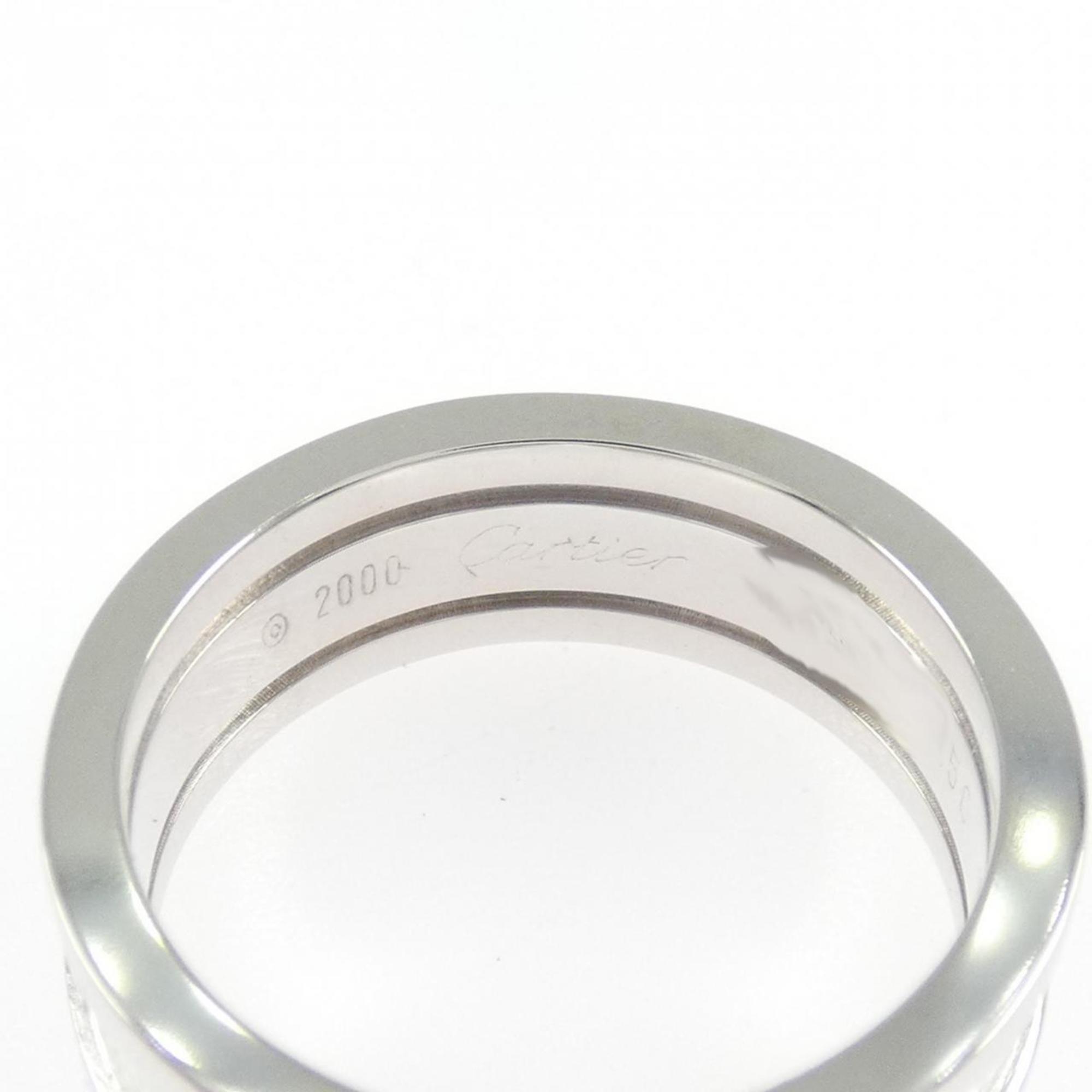 Cartier C2 White Gold (18K) Band Ring (Pre-Owned)