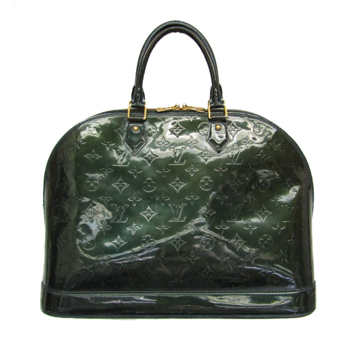Louis Vuitton Monogram Vernis Blue Nuit Monogram Vernis Handbag (Pre-Owned)
