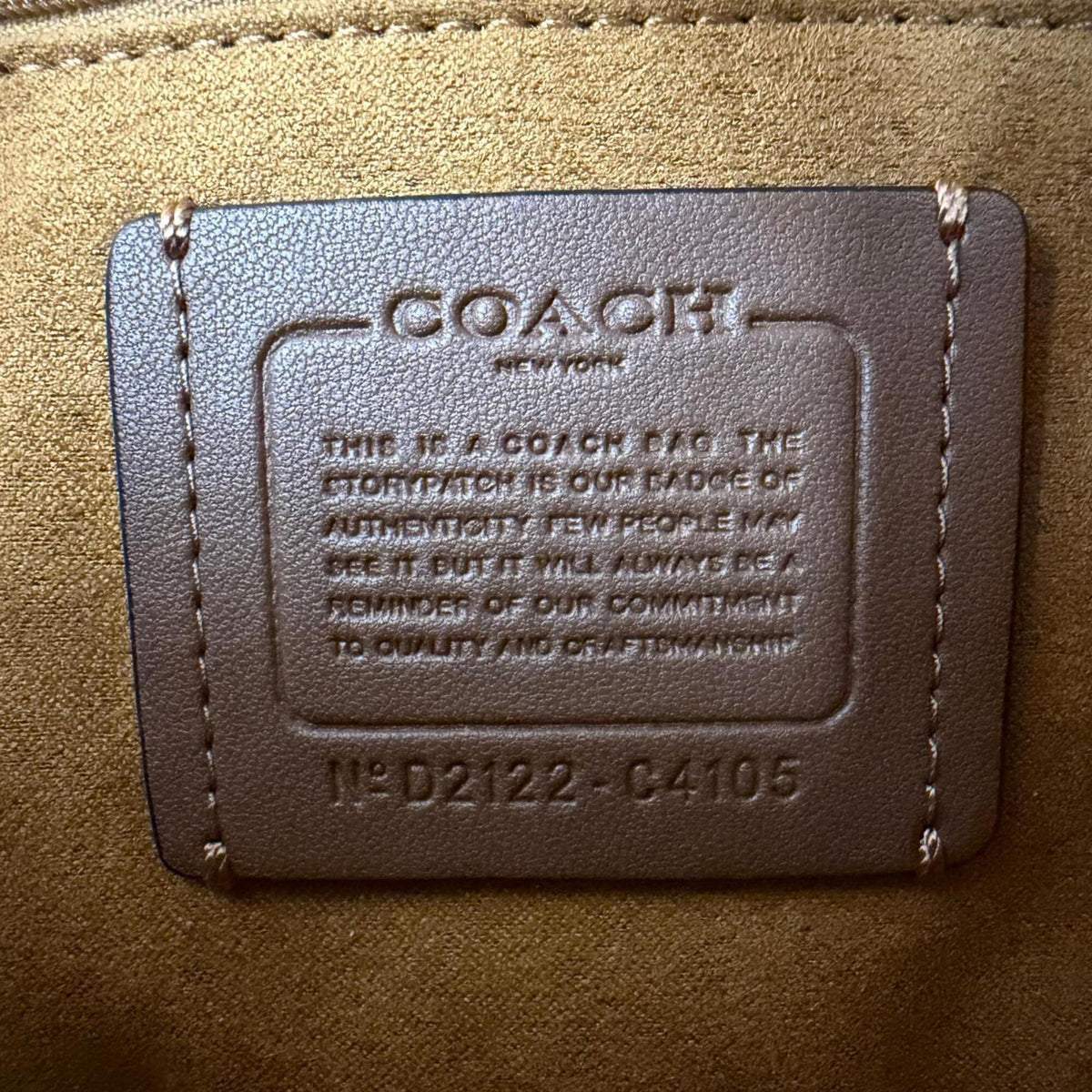 Coach Brown Khaki Pink Leather Handbag Saddle Bag Shoulder Bag (Pre-Owned)
