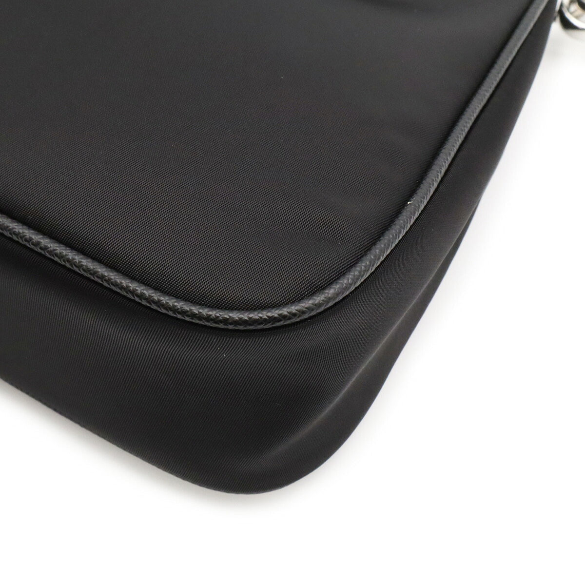 Prada Black Nero Nylon Handbag Pouch Shoulder Bag (Pre-Owned)