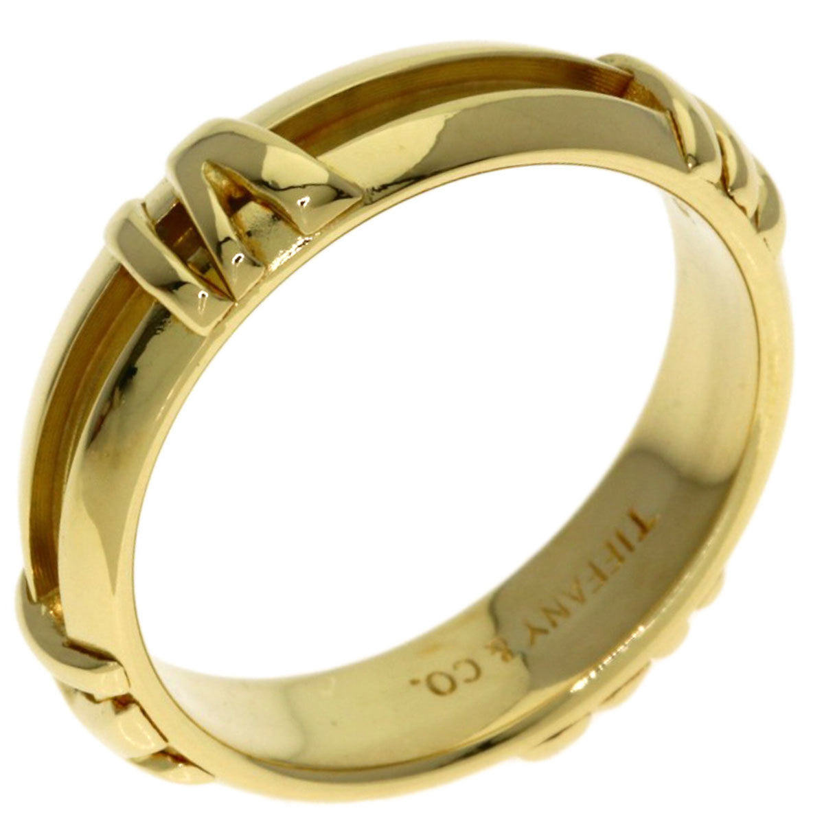 Tiffany Yellow Gold (18K) Band Ring (Pre-Owned)