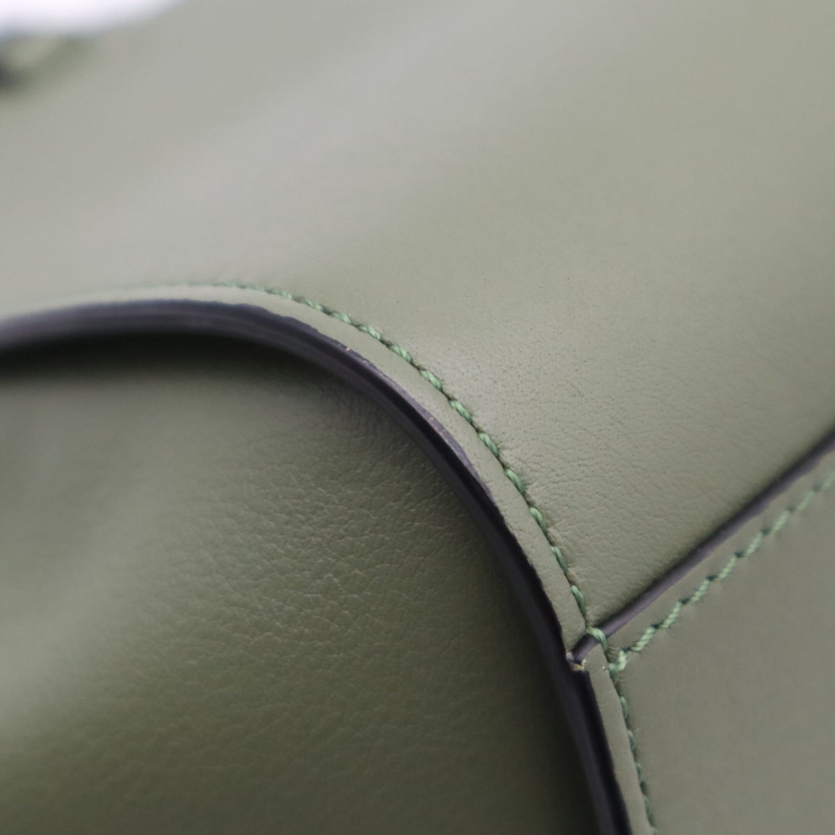 Loewe Hammock Green Leather Handbag (Pre-Owned)