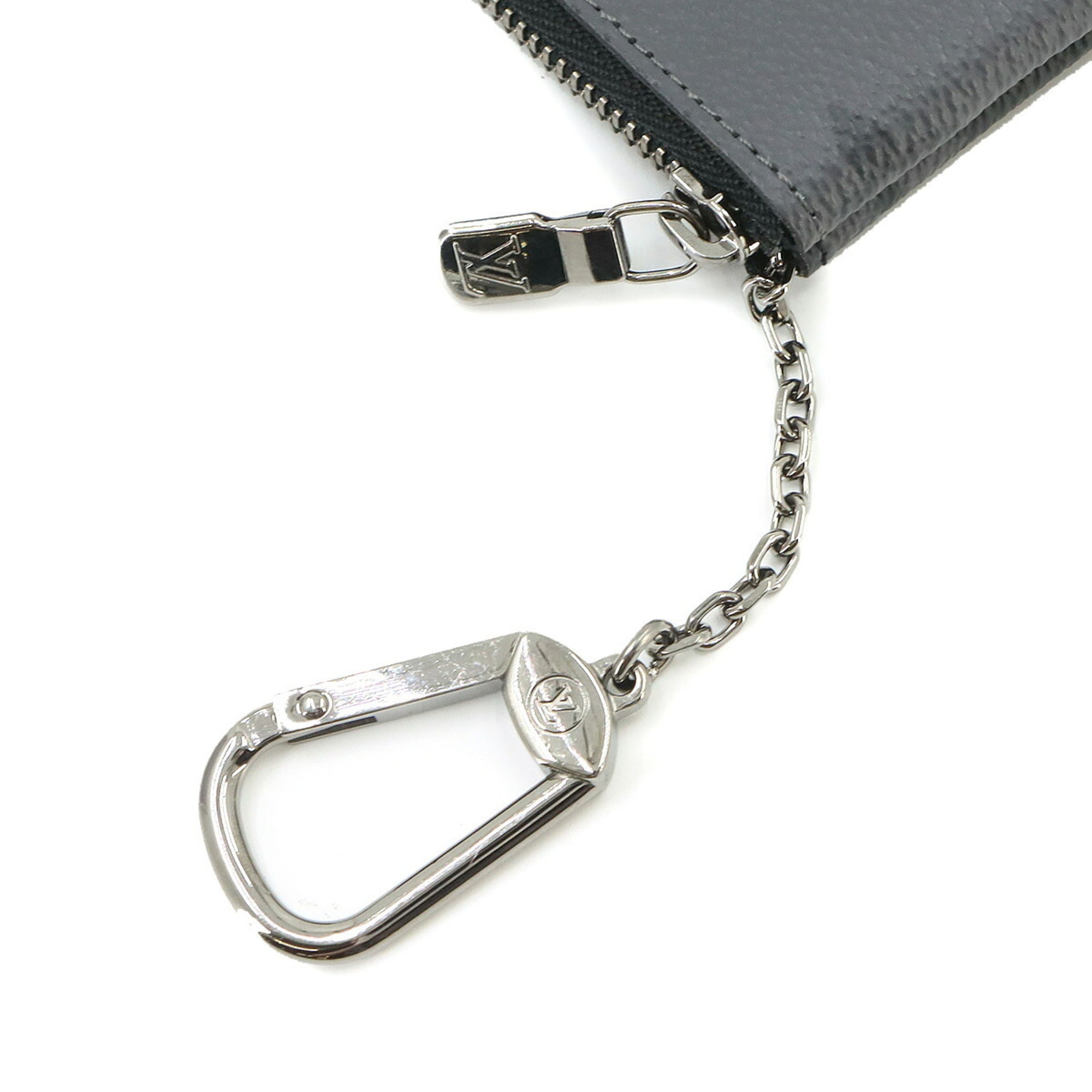 Louis Vuitton Monogram Eclipse Monogram Eclipse Coin Purse/Coin Case (Pre-Owned)