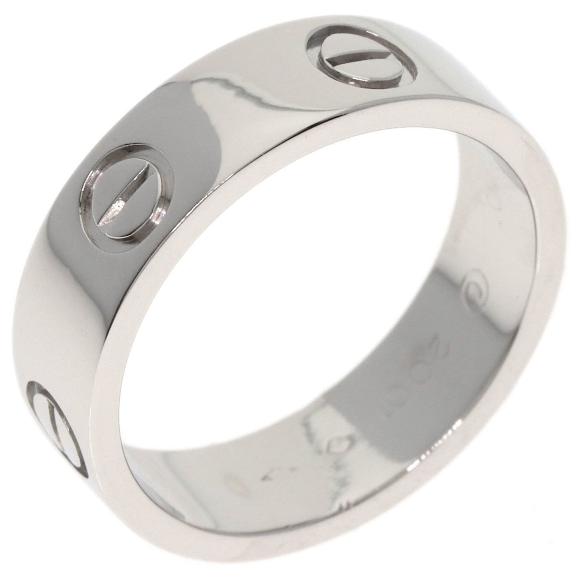Cartier Love Platinum 950 Band Ring (Pre-Owned)