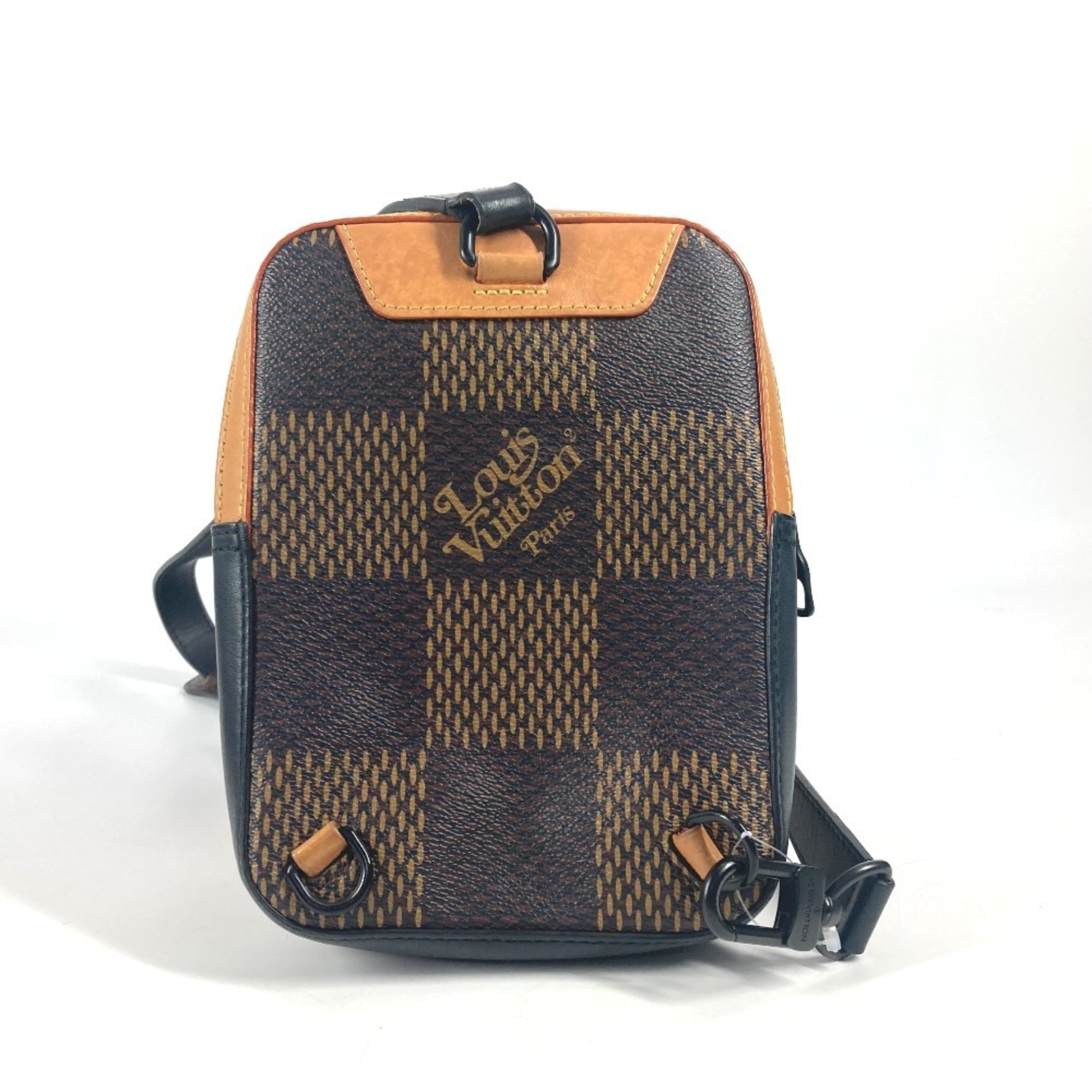 Louis Vuitton Brown Shoulder Bag Sling Bag (Pre-Owned)