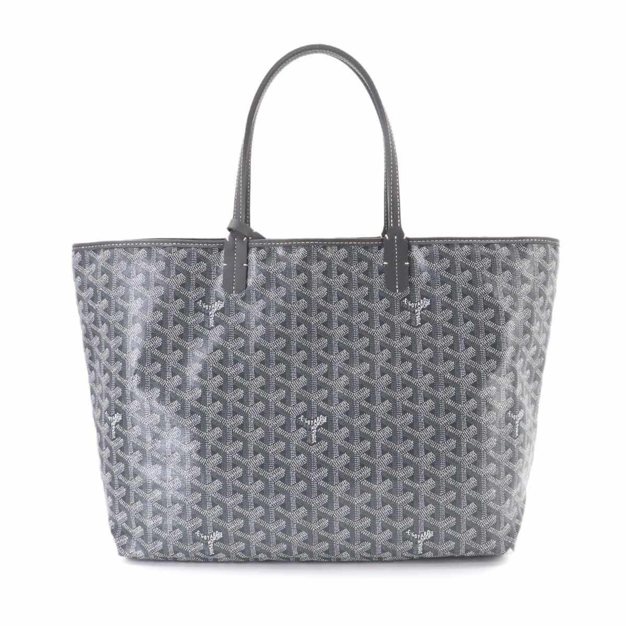 Goyard Gray Pvc Leather Handbag Tote Bag (Pre-Owned)