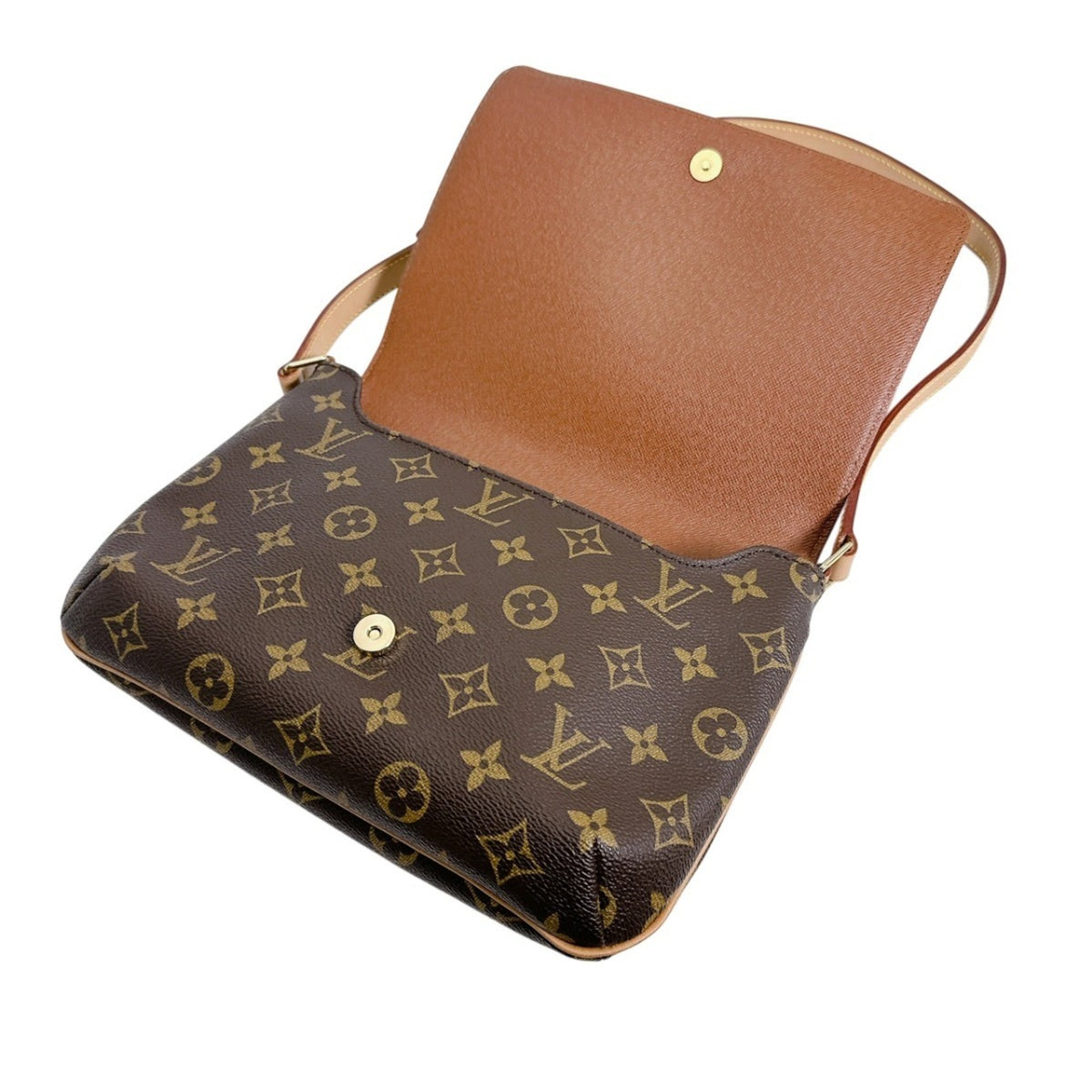 Louis Vuitton Brown Monogram Shoulder Bag (Pre-Owned)