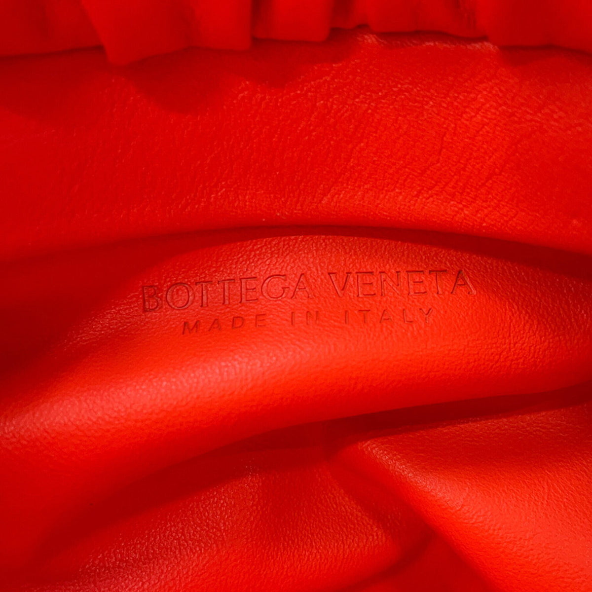 Bottega Veneta Orange Leather Shoulder Bag (Pre-Owned)
