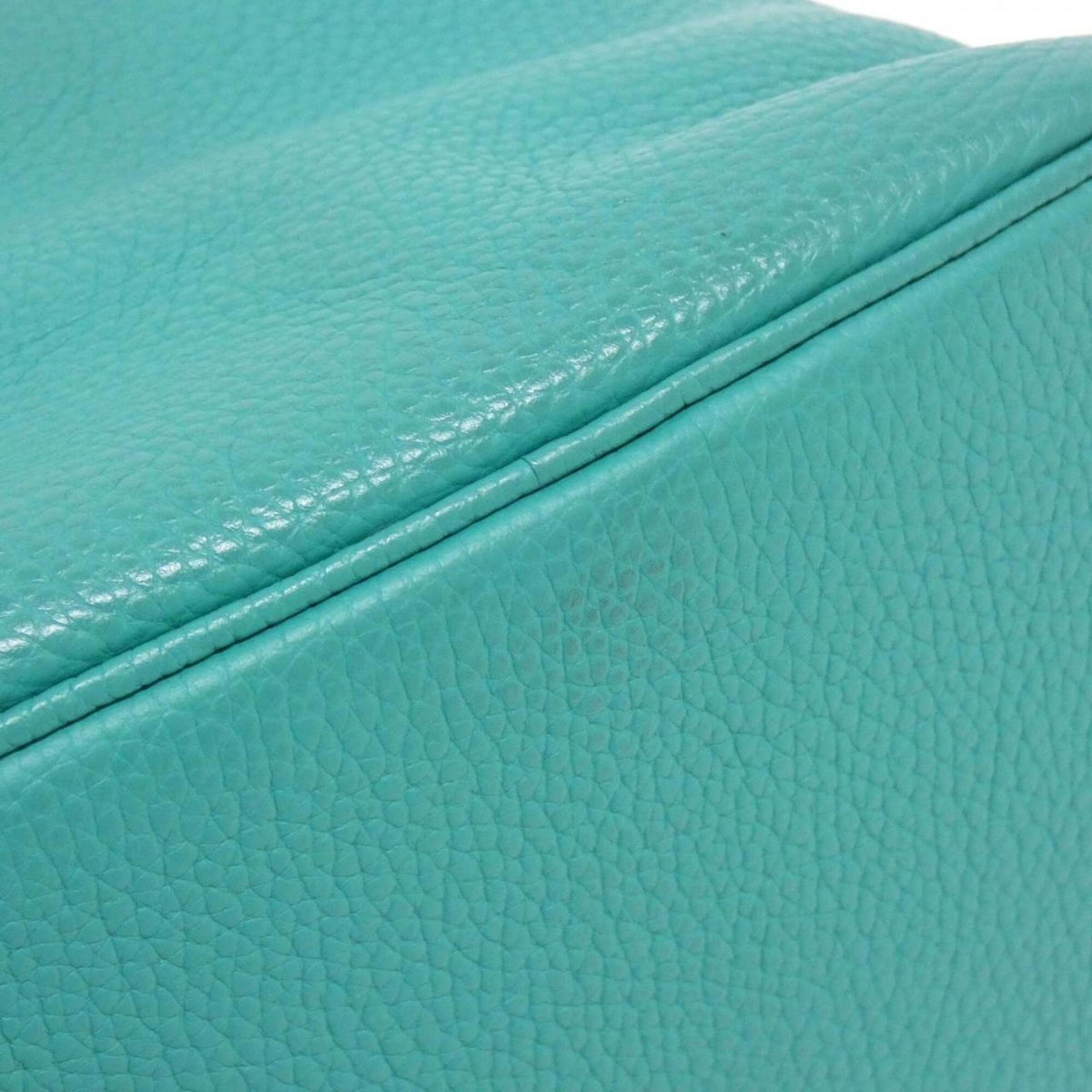 Hermes Green Vert Taurillon Clemence Leather Handbag (Pre-Owned)