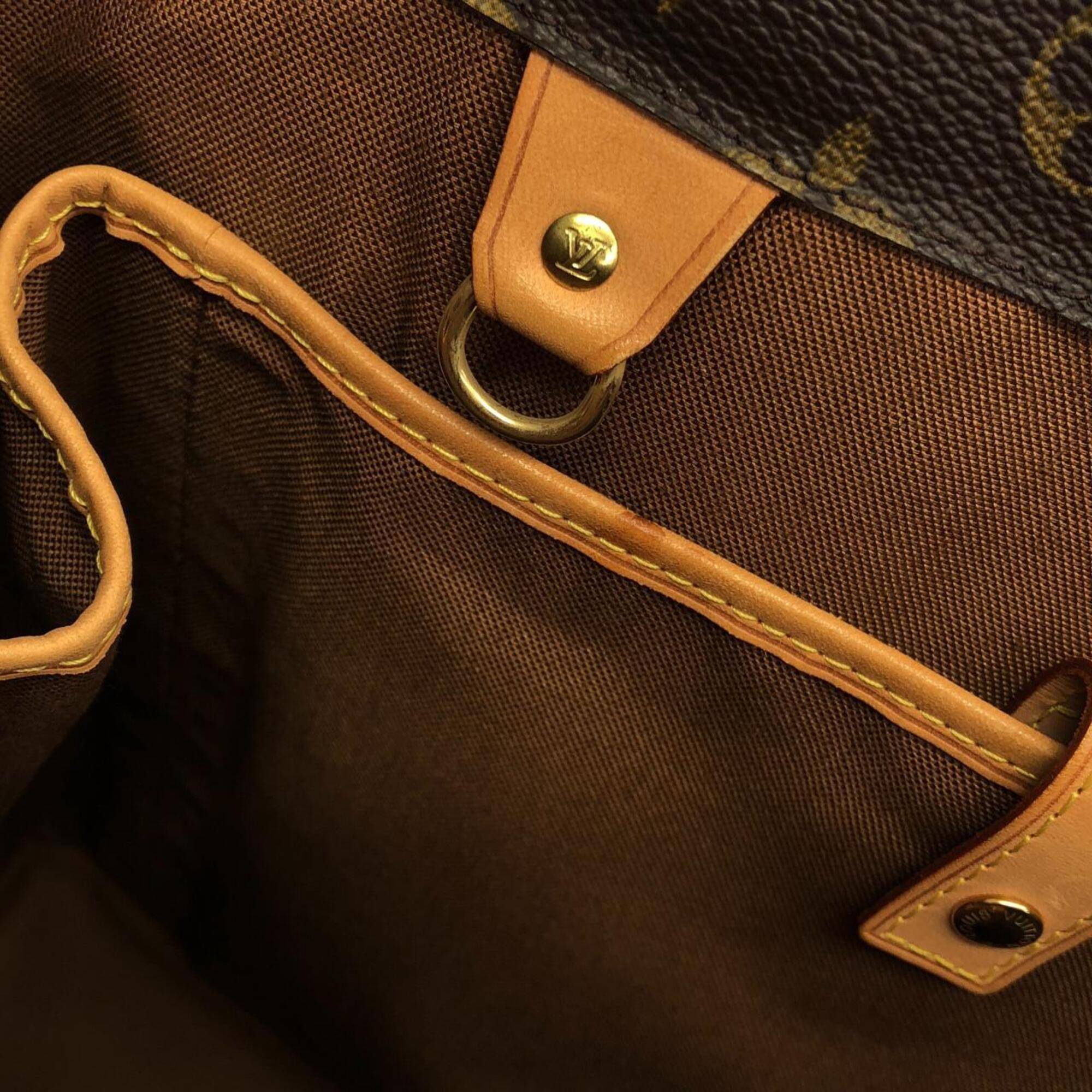 Louis Vuitton Marron Coated Canvas Handbag (Pre-Owned)