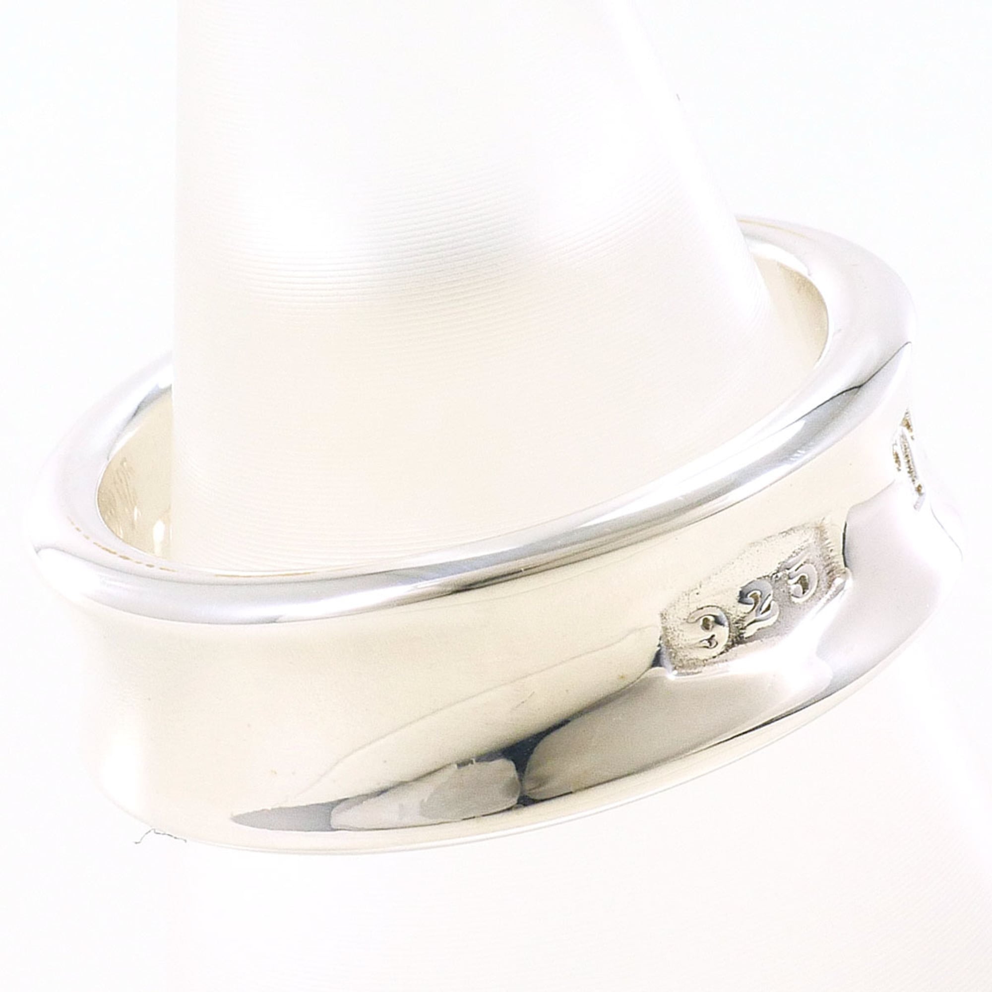Tiffany Silver Silver 925 Band Ring (Pre-Owned)