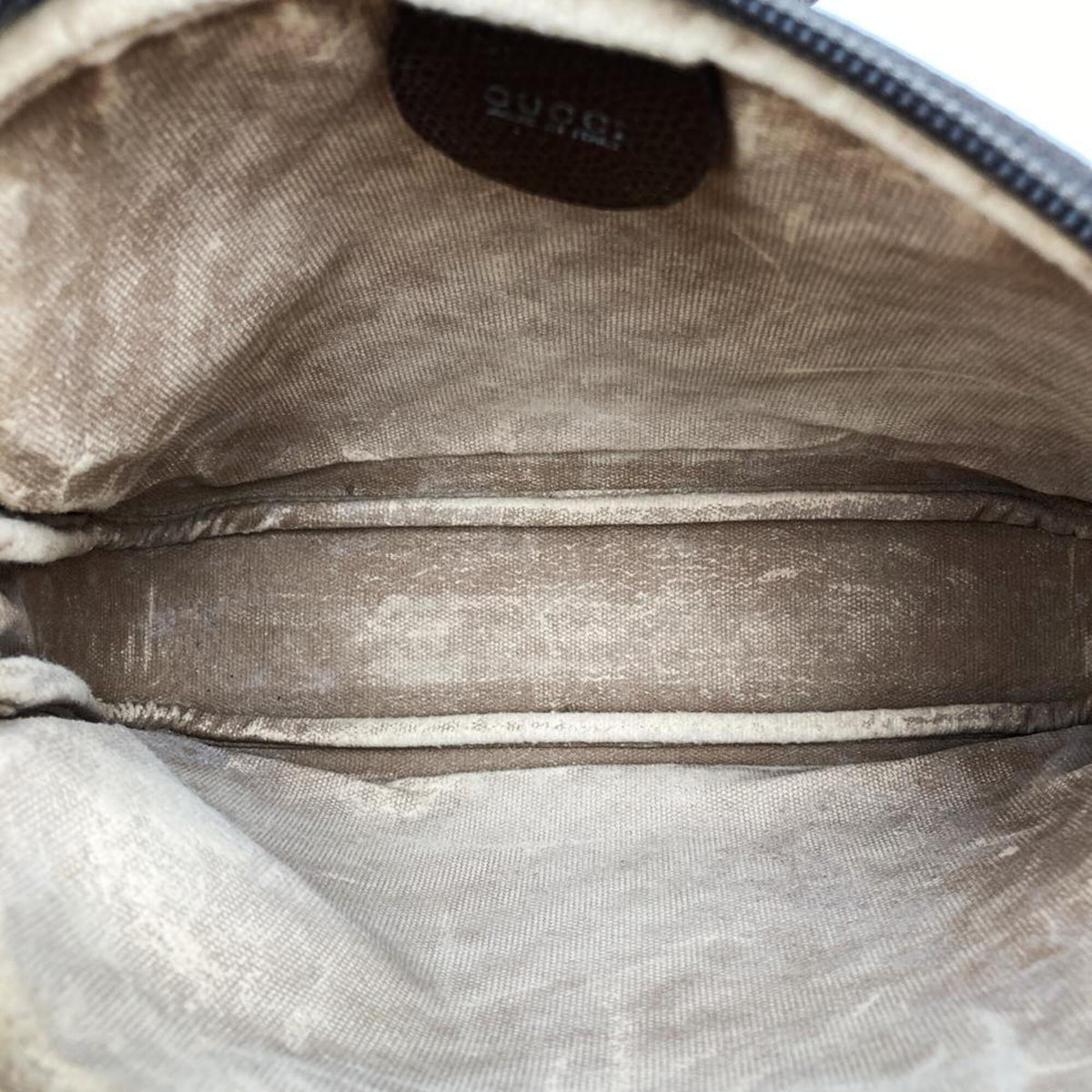 Gucci Brown Gg Supreme Canvas Pochette Shoulder Bag (Pre-Owned)